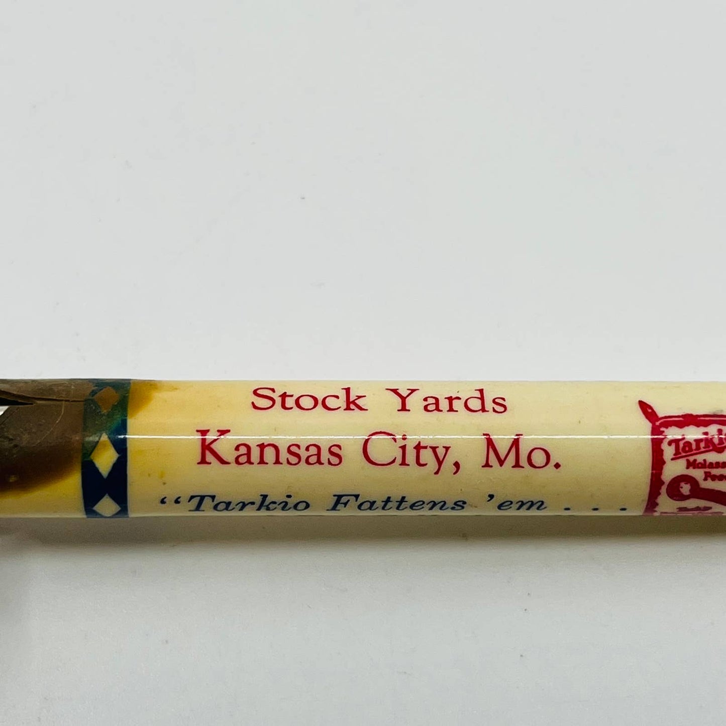 Bullet Pencil Tarkio Molasses Feed Co. Stock Yards Kansas City MO SB3