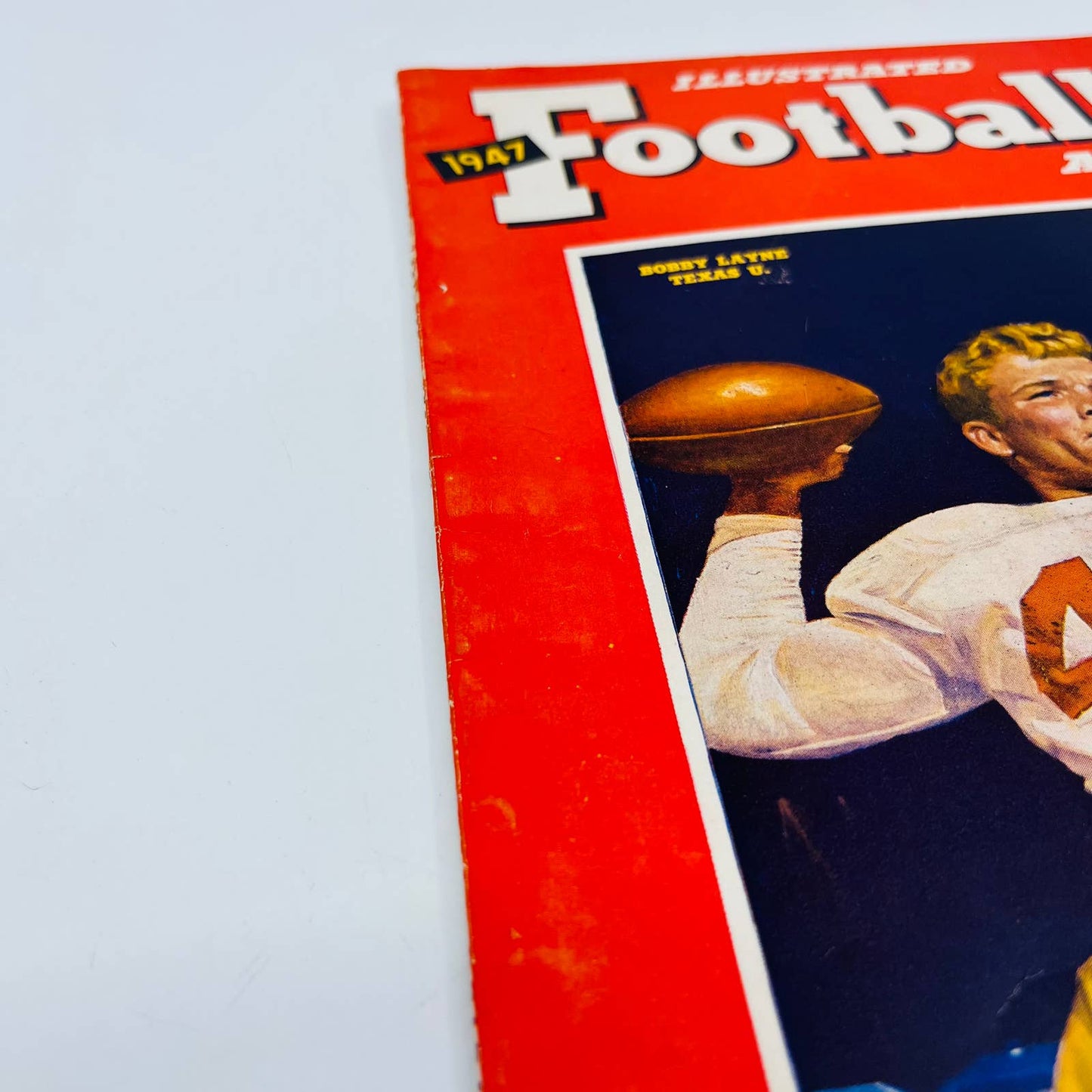 Illustrated Football Annual 1947 Magazine Bobby Layne Texas EXCELLENT BA3