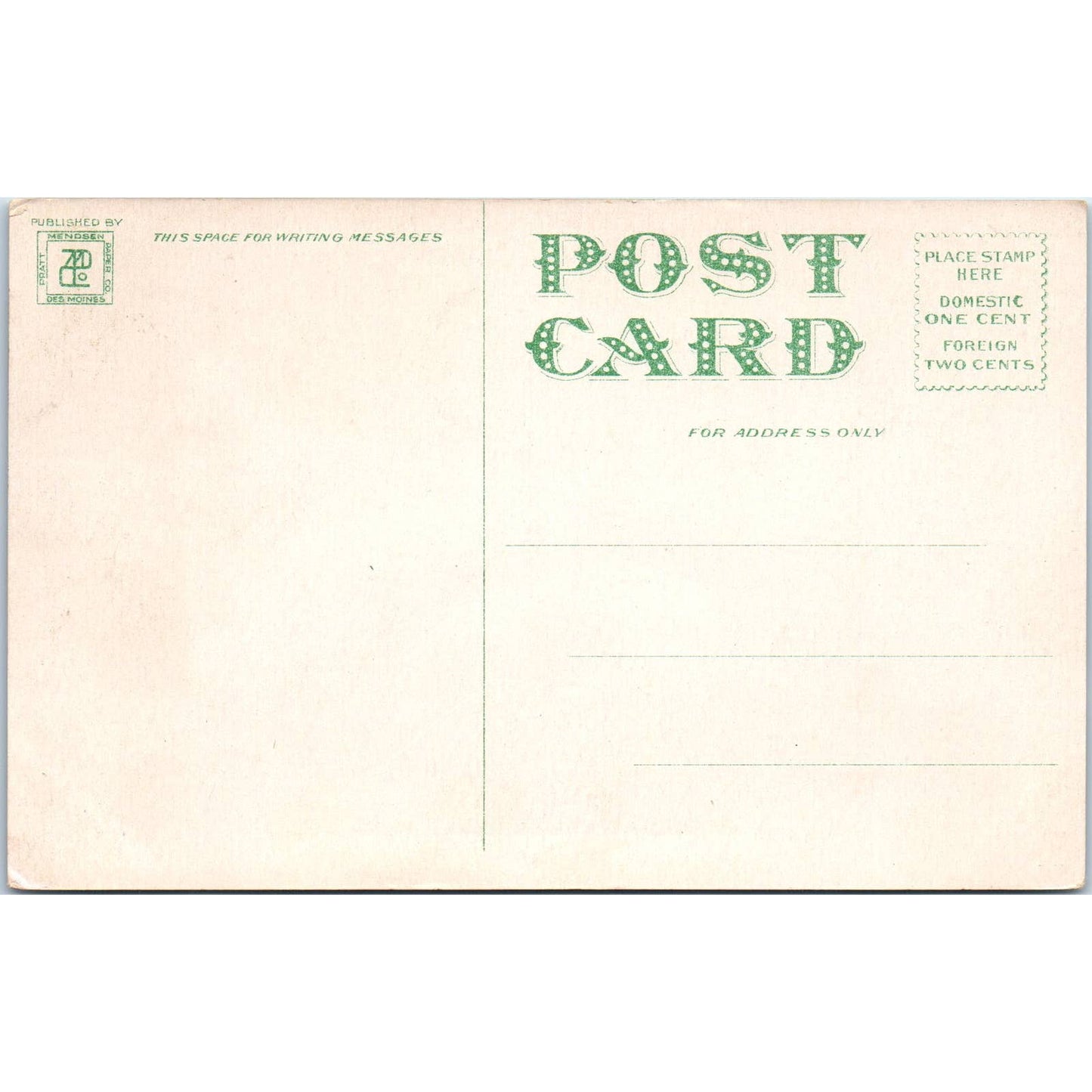 Country Club Golf Links Des Moines Iowa c1910 Original Postcard TK1-23