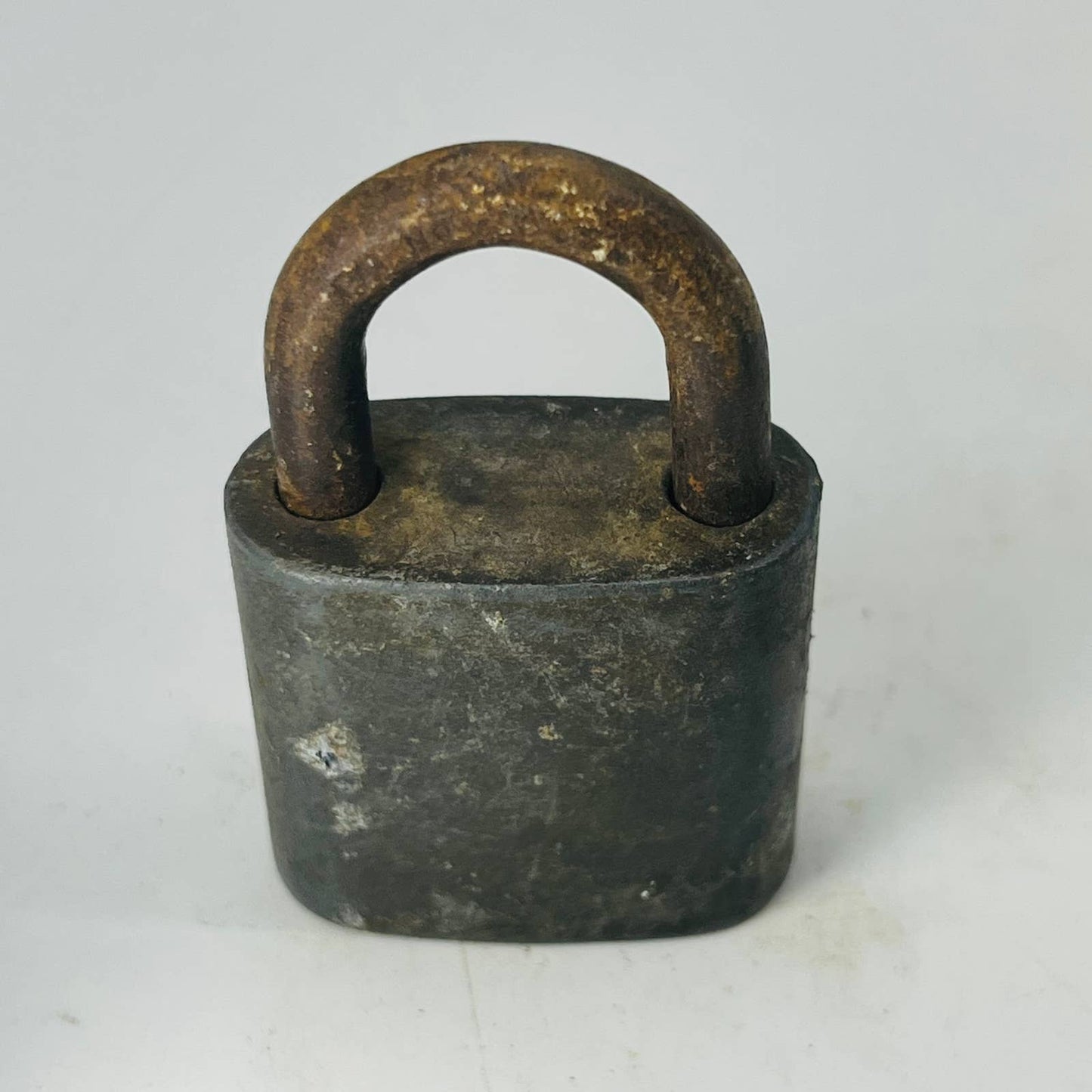 Vintage Art Deco Five Disc Cylinder Lock Padlock No Key SA8