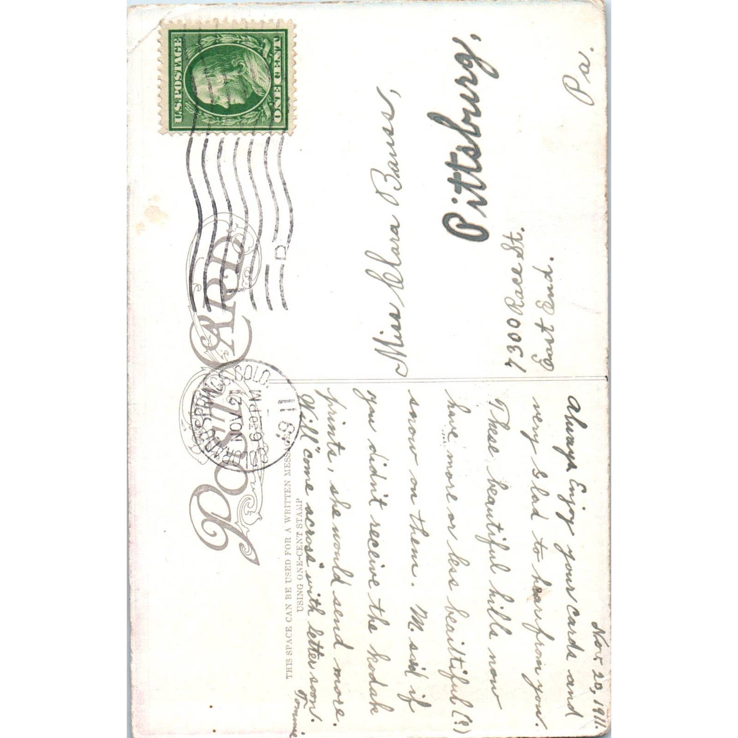 The Amphitheatre Williams Canon Colorado Original Postcard TK1-29