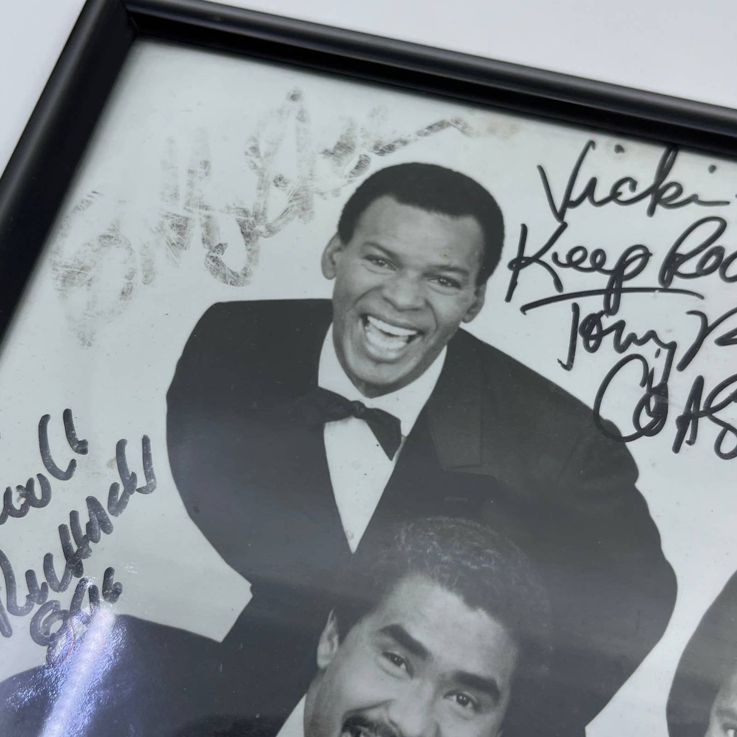 Vintage The Coasters Photo Autographed by All 4 Members TG3