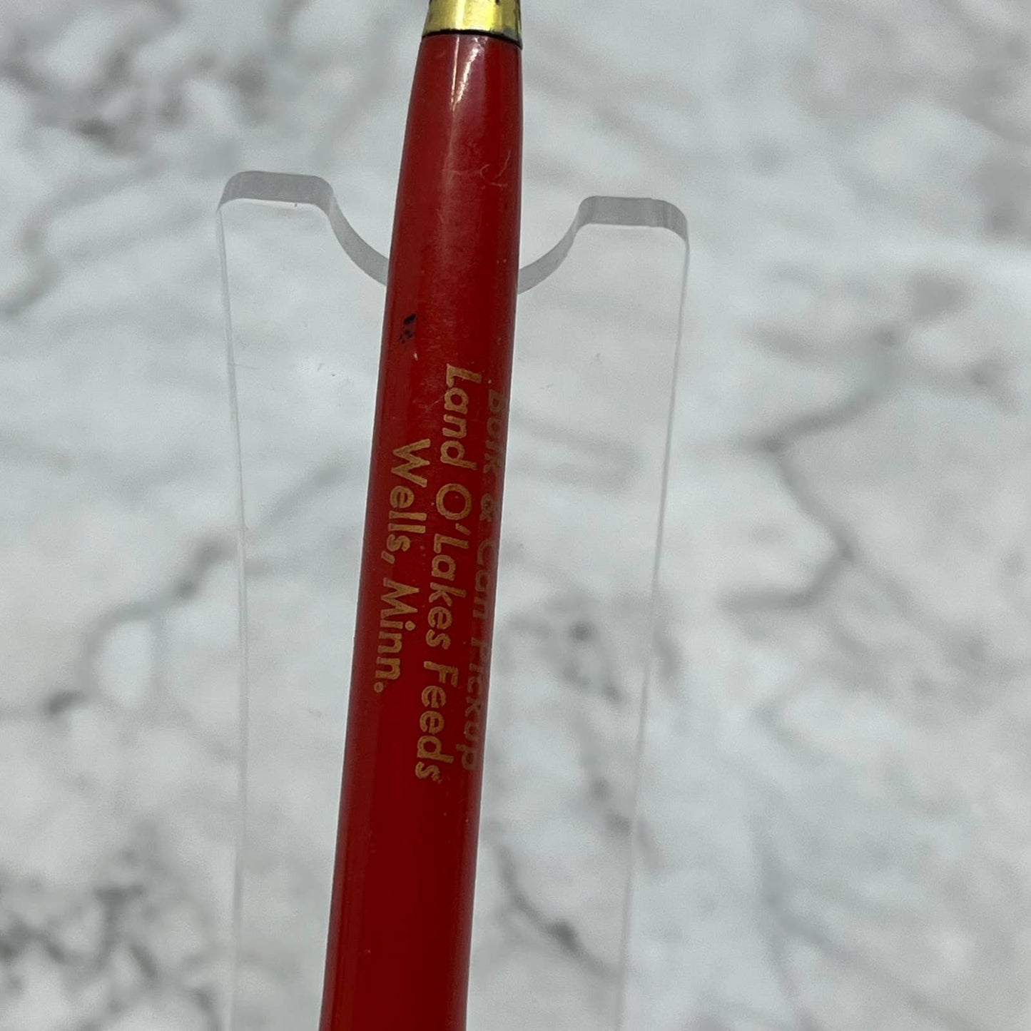 Vintage Mechanical Pencil Lincoln Co-op Creamery Land O’lakes Feeds Wells MN SE7