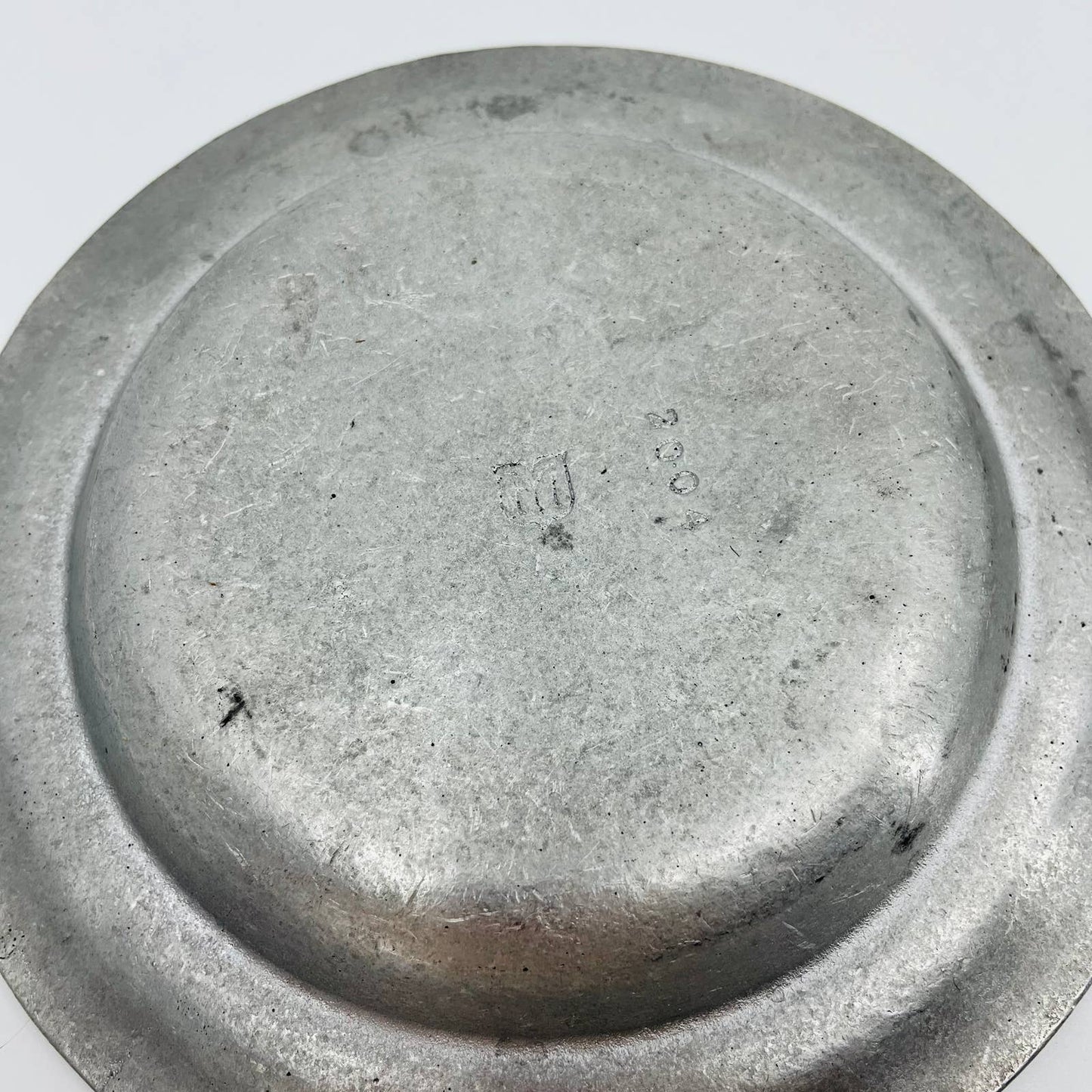 Set 2 York Metalcrafters Colonial Pewter Shallow Soup Salad Bowl Plates 9” TD1