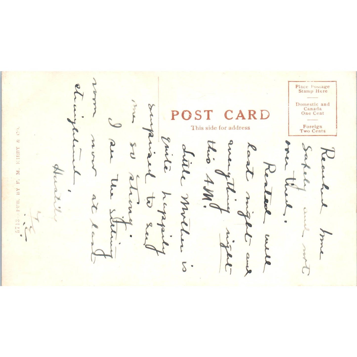 Wayne Field Normal School West Chester PA Original Postcard TK1-24