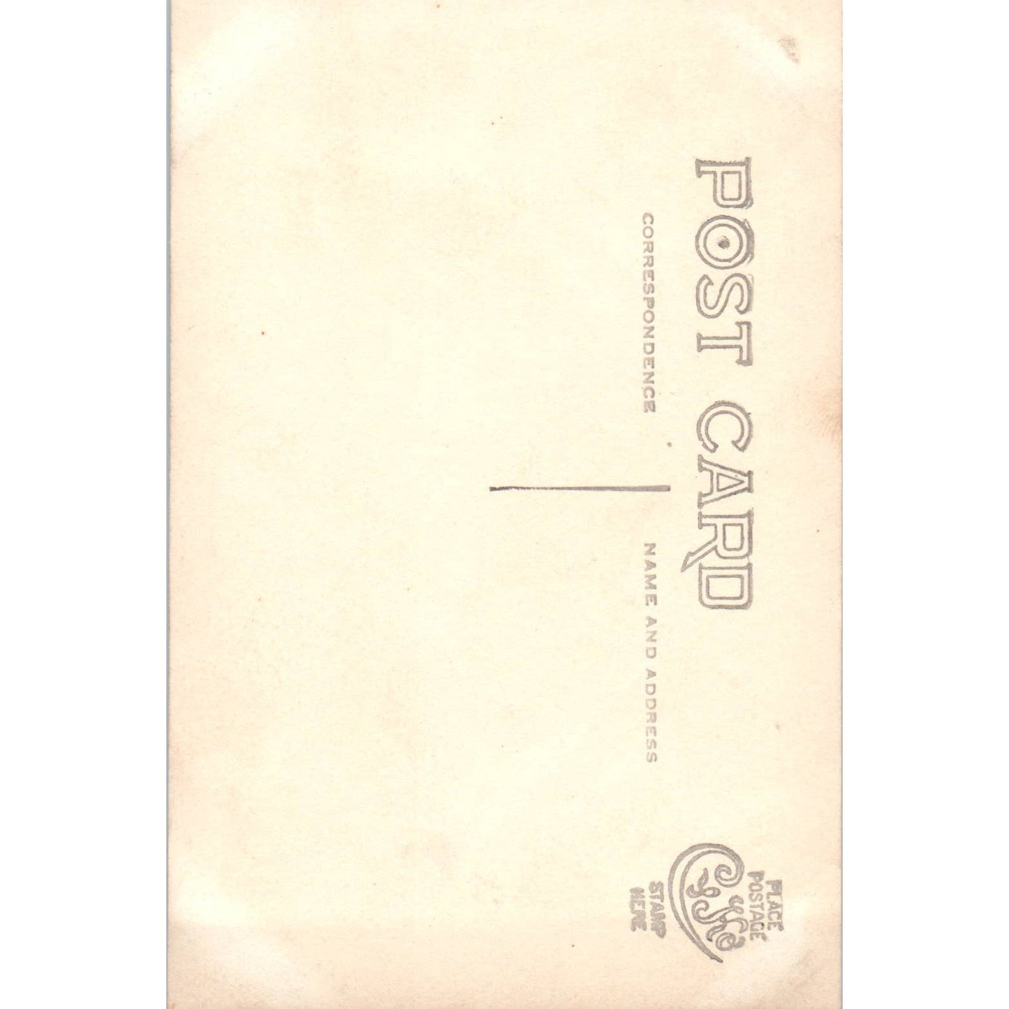 Antique Postcard RPPC Railway Railroad Depot 1911 SE8