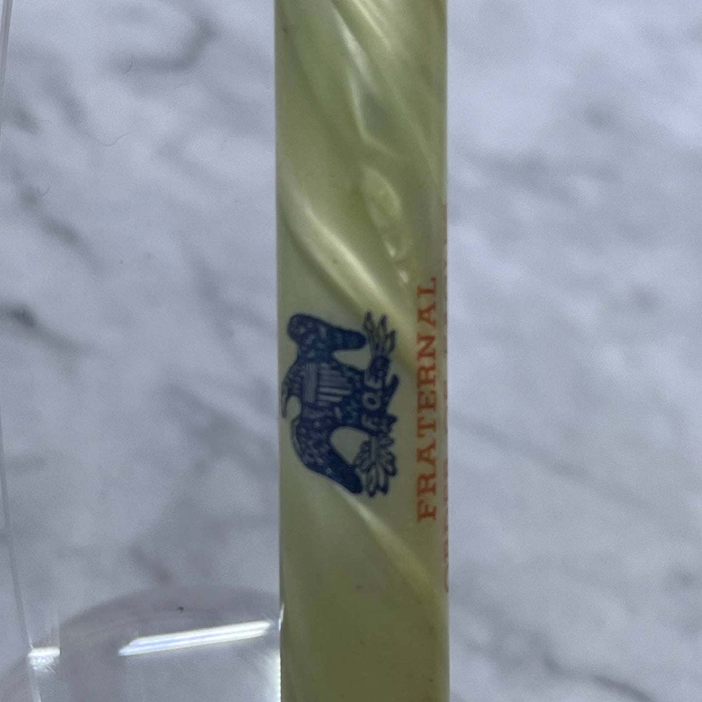 Vintage Mechanical Pencil Fraternal Order of Eagles Aerie 341 Marshalltown SE6
