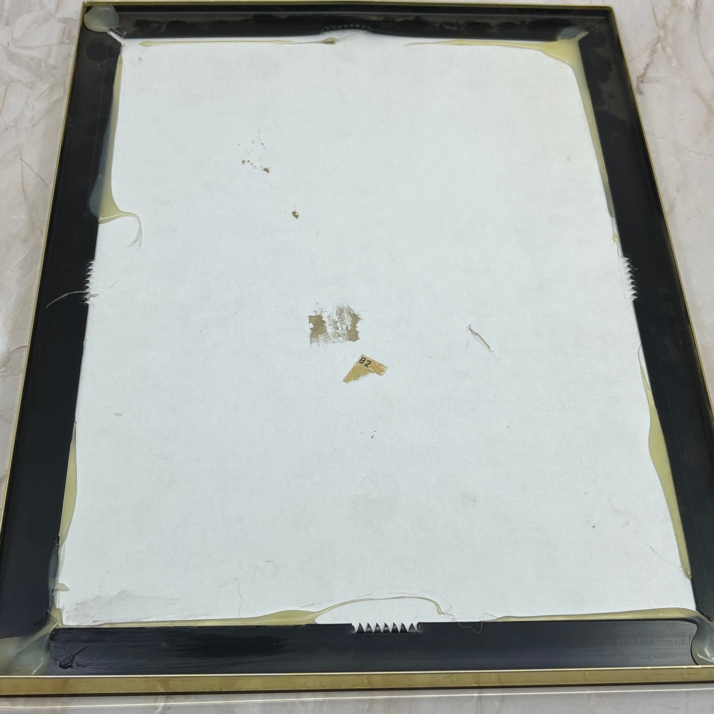 Vintage Retro Robert Owen Clown Hobo Print Playing Tenni framed 11x14" 3