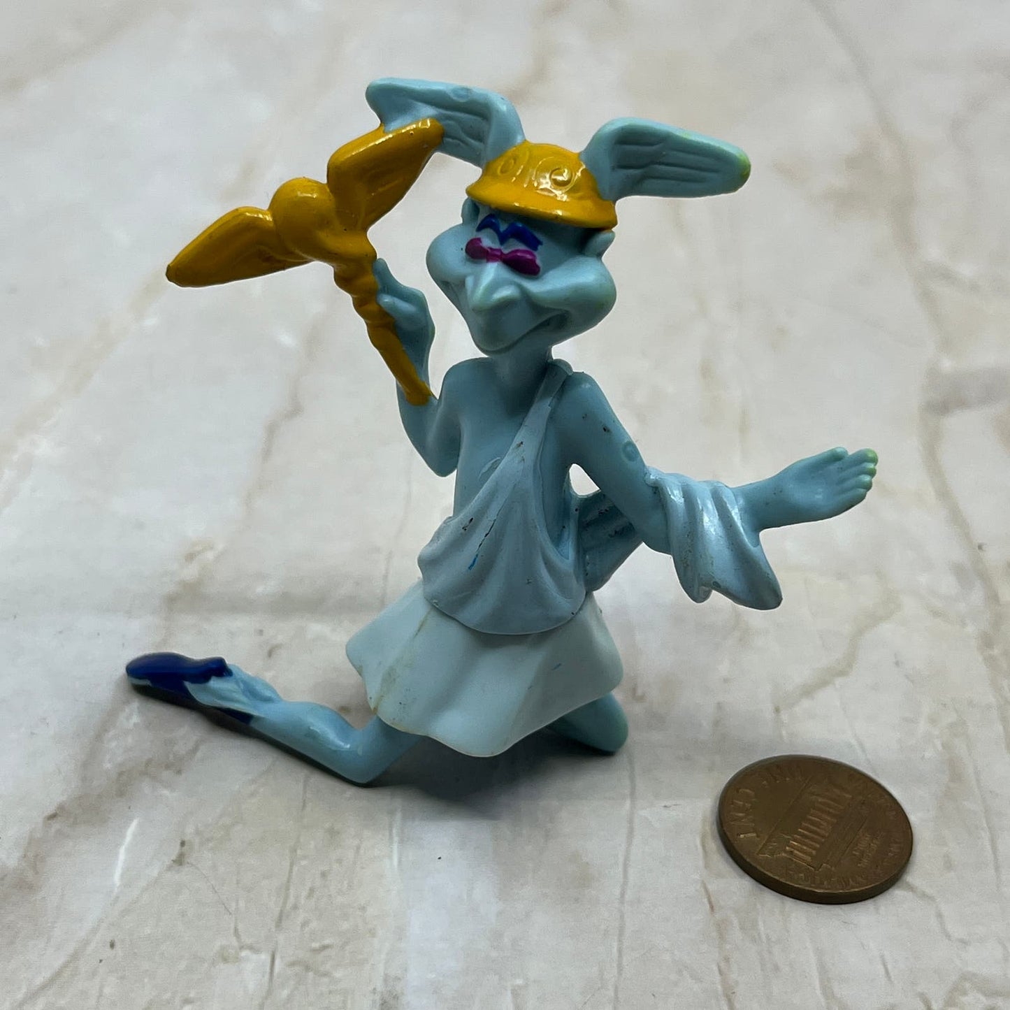 Disney Hercules Movie Hermes PVC Figure 2 3/4 Inches Tall 1996 McDonalds TC9-T2