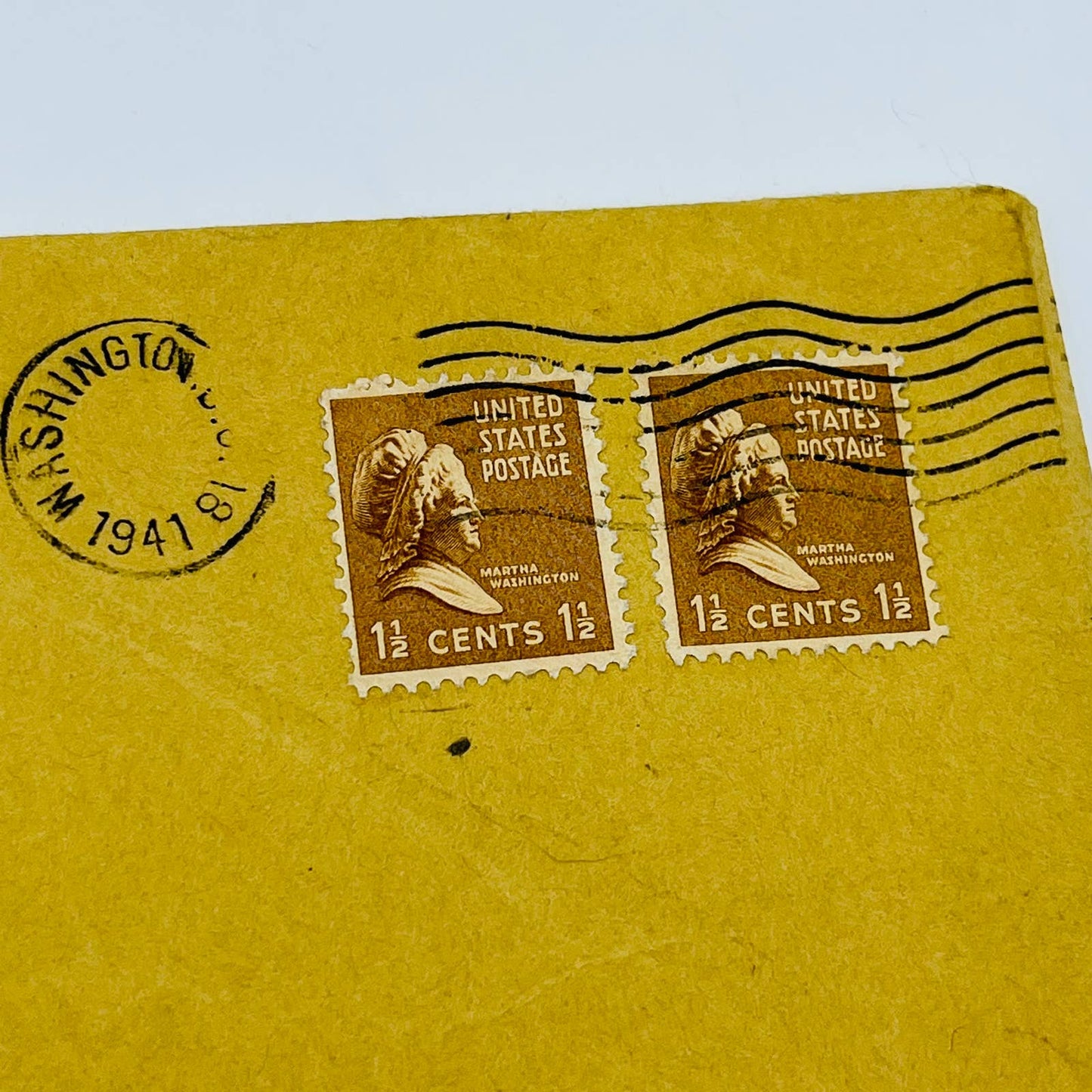1941 Short Line Railroad Association Envelope Postal Cover Washington DC D3