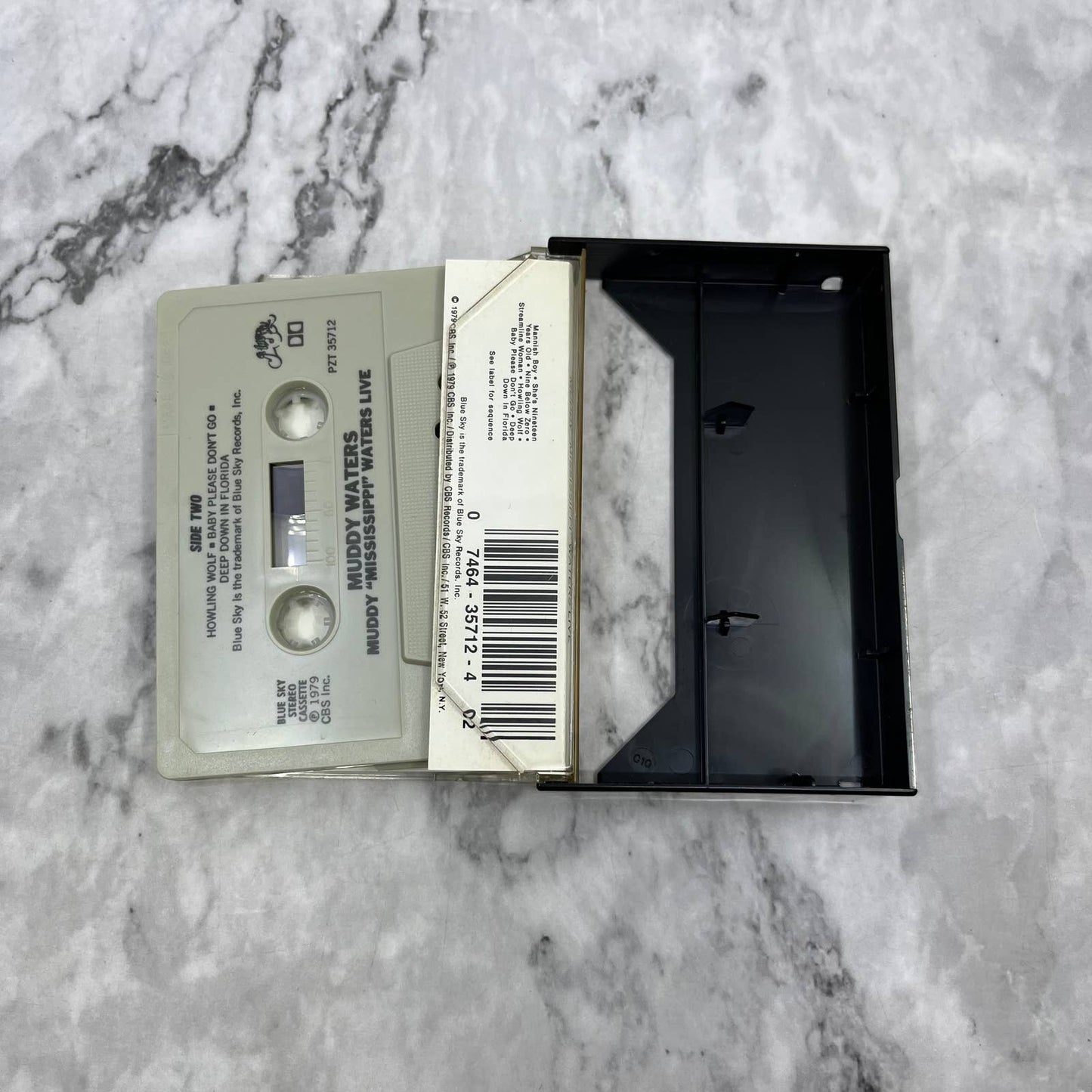 Muddy Waters - Muddy "Mississippi" Waters Live - Cassette Tape TD9-59