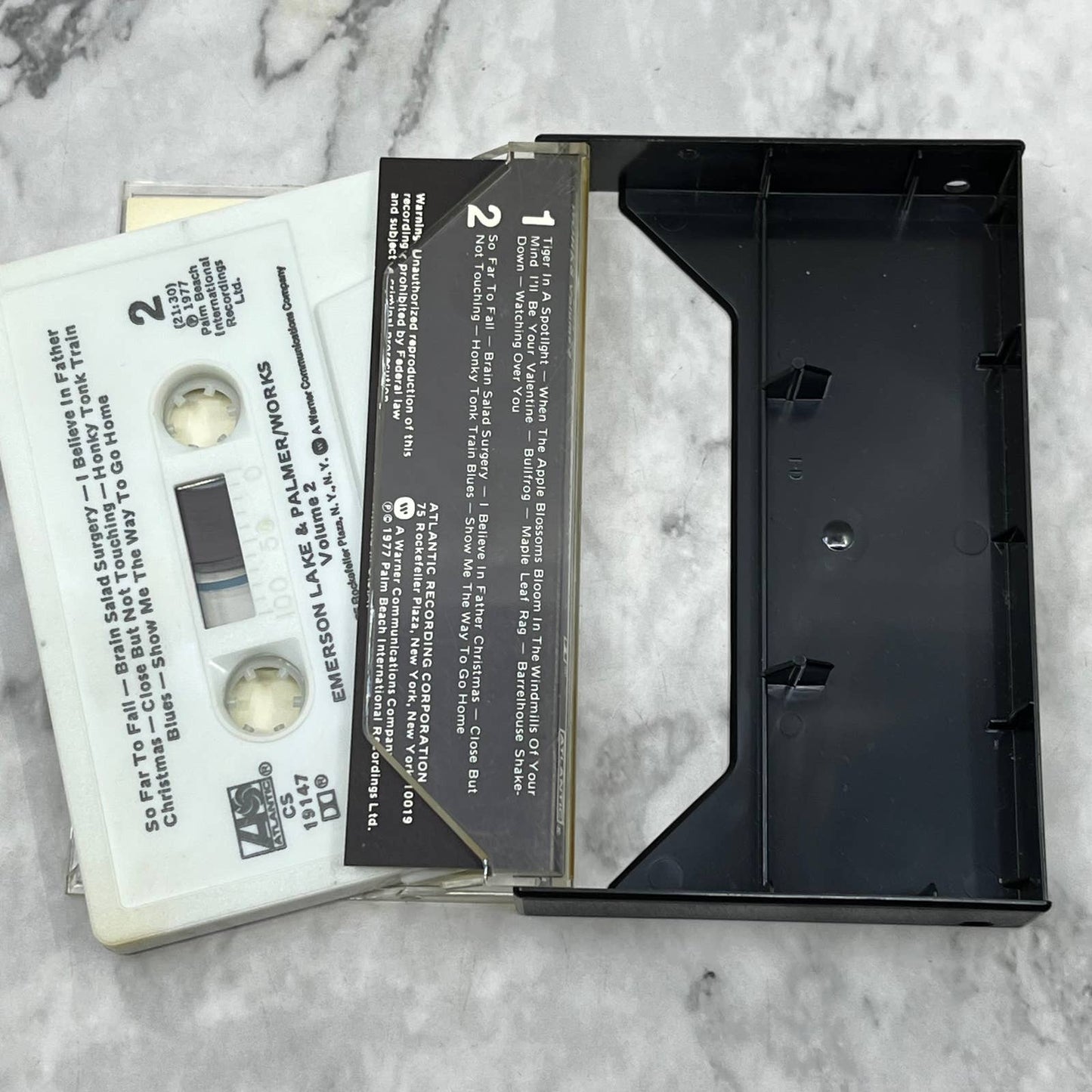 Emerson Lake & Palmer - Works - Volume 2 ONLY Cassette Tape TJ6-87