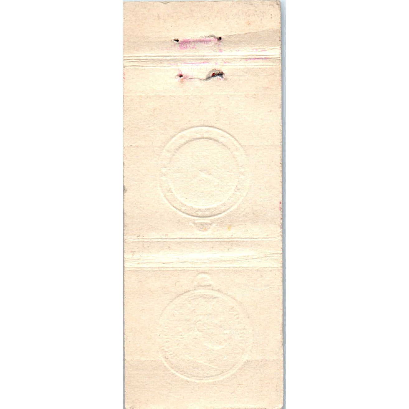 Creations Sarcar Geneve Horlogerie De Luxe Advertising Matchbook Cover MM9-7