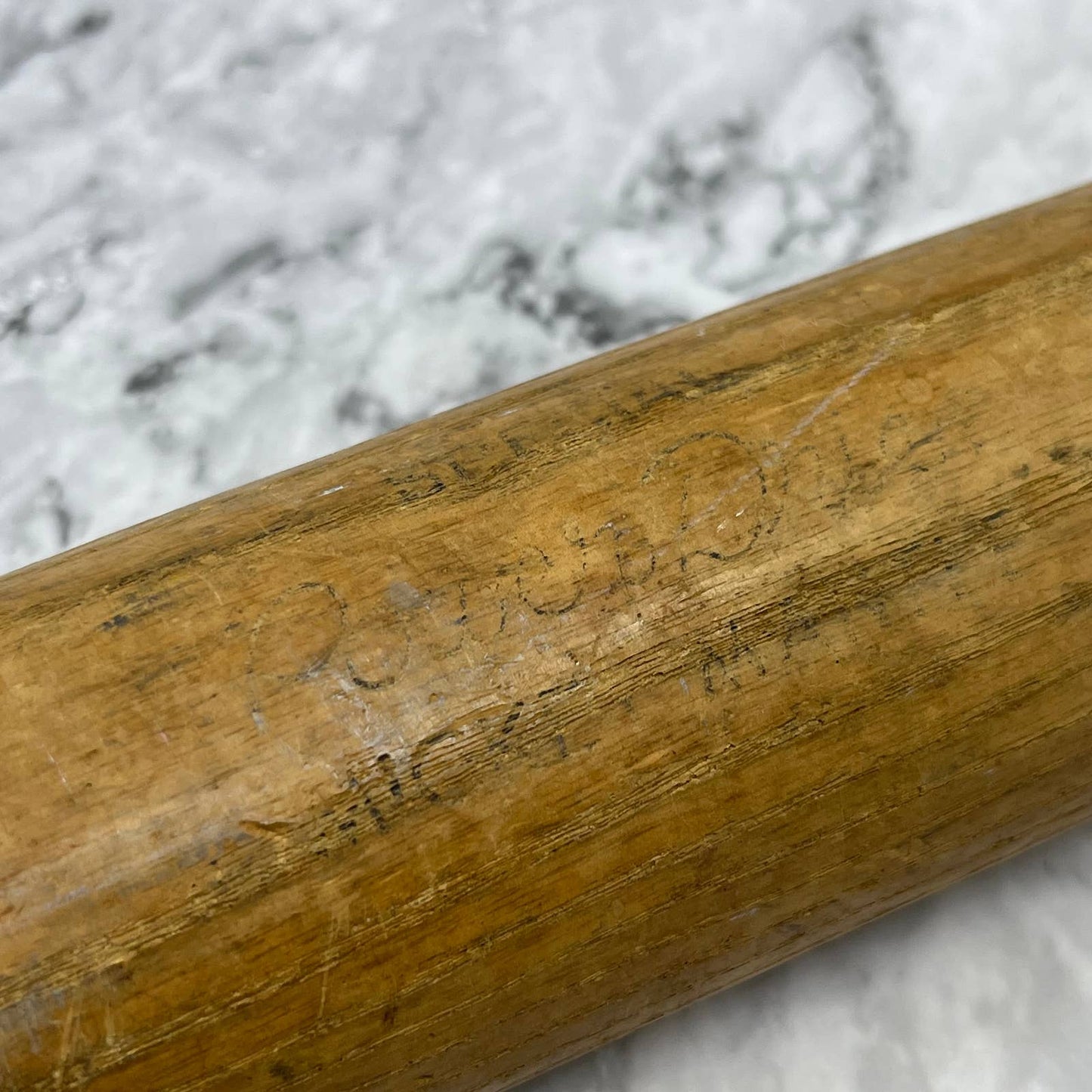 Vintage 140S H&B Special Power Drive Mickey Mantle Model Wood Bat 33 Louisville