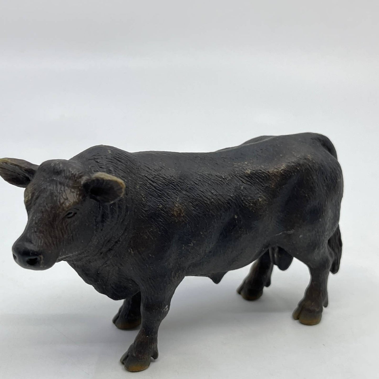 2003 Schleich BLACK ANGUS BULL Dairy Farm Animal Retired TC3