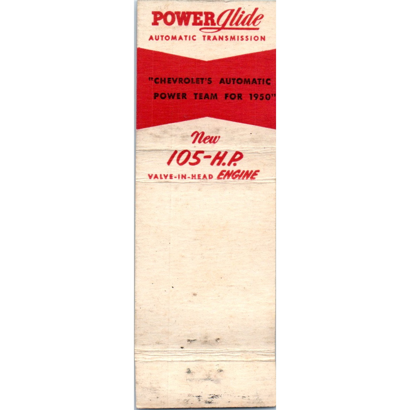 1950 Sahn Chevrolet Co Seward NE Advertising Matchbook Cover MM10-2