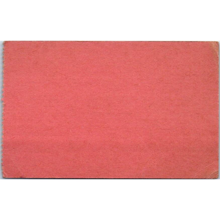 1940s Grand Raffle Ticket Webster-Chicago Basketball Team Armitage Plant SE5