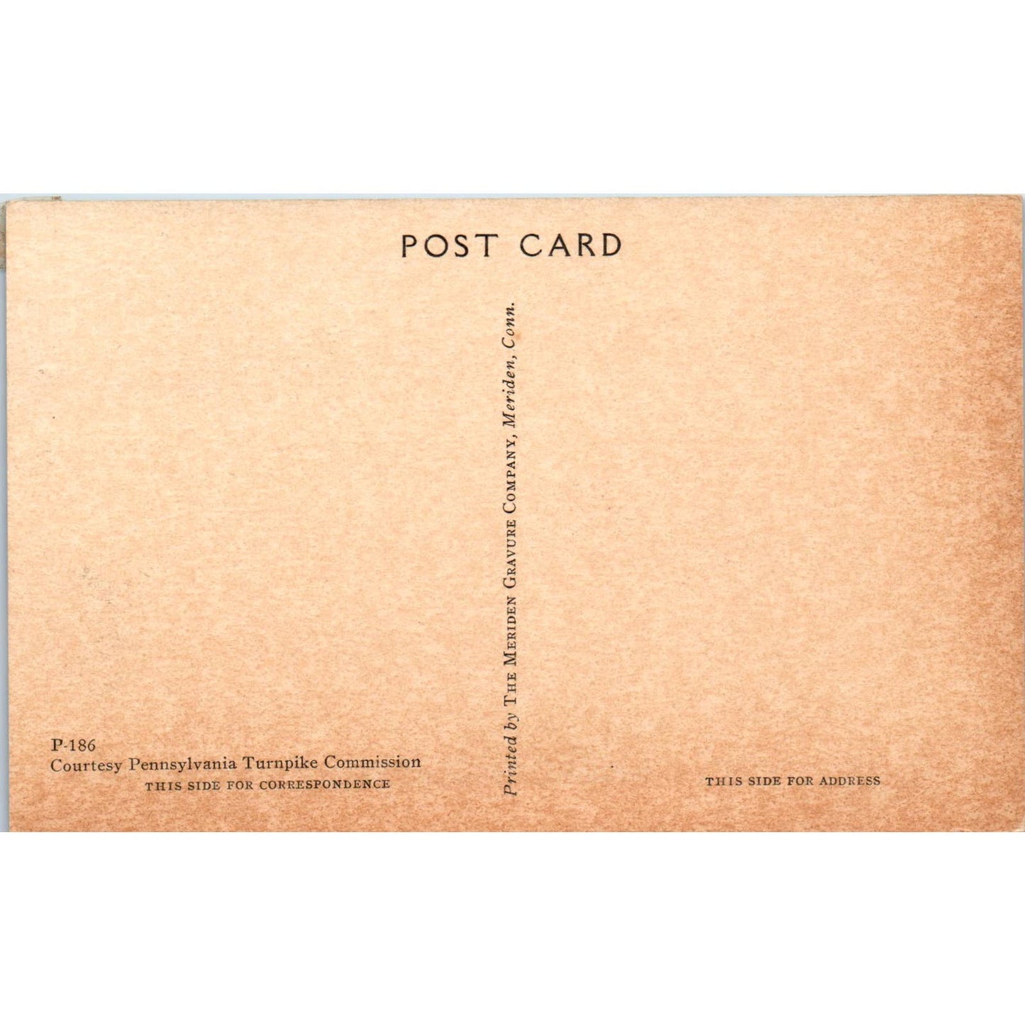 Vintage Postcard Pennsylvania Turnpike Aerial View Somerset PA Interchange TI1-1