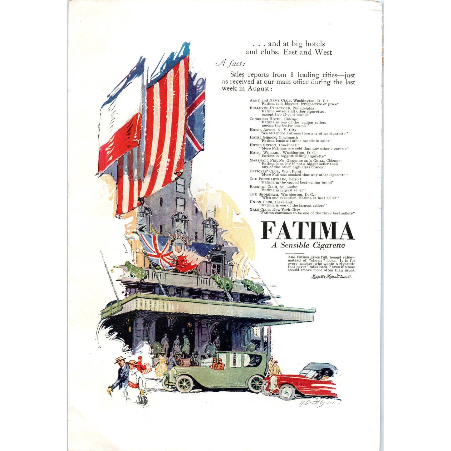 c1920 Harper's Magazine Ad - Marmon 34 Closed Car Nordyke & Marmon Co TF6-1