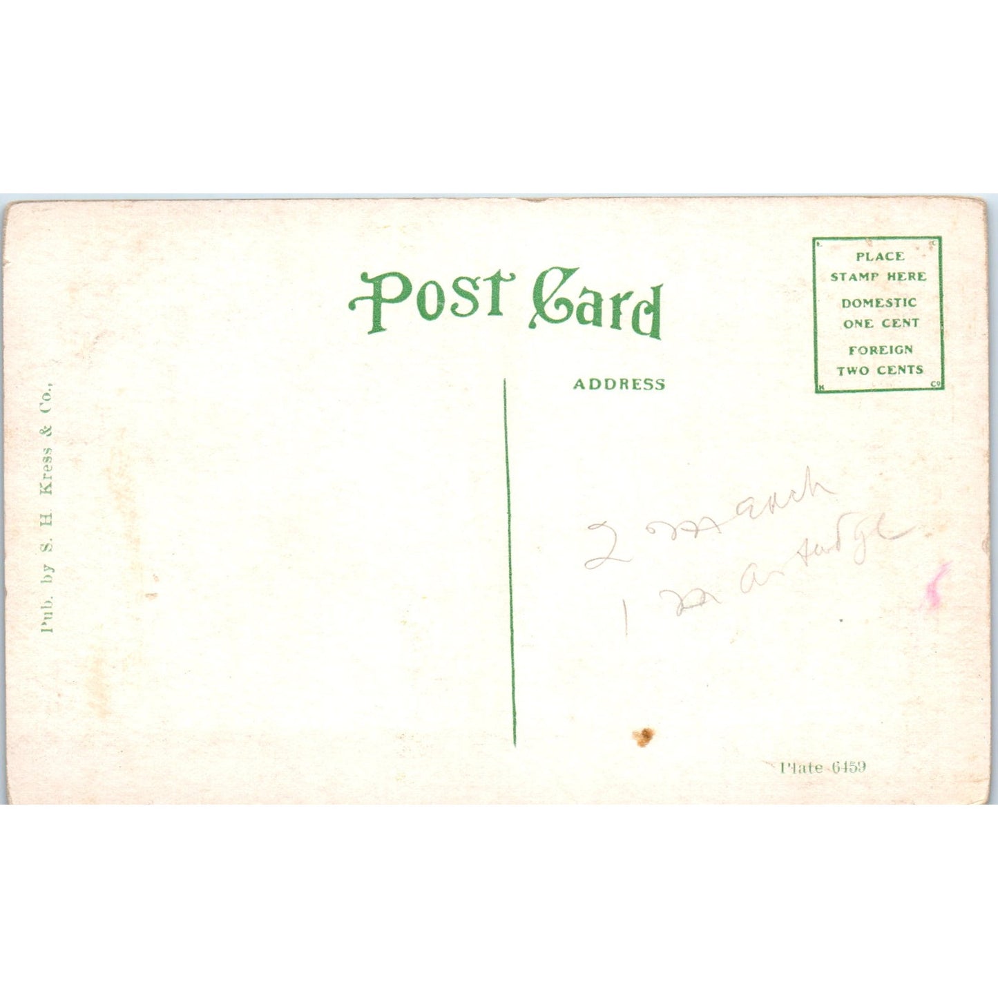 YMCA Building Spartanburg SC Original Postcard P1-12