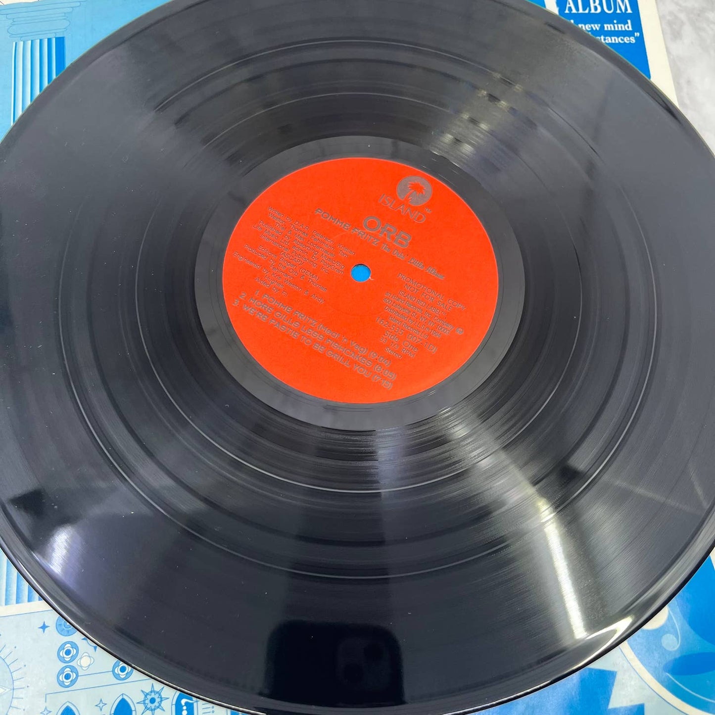 Orb - Pomme Fritz The Orbs' Little Album PROMO Record Island 12" 33 ⅓ RPM TJ4