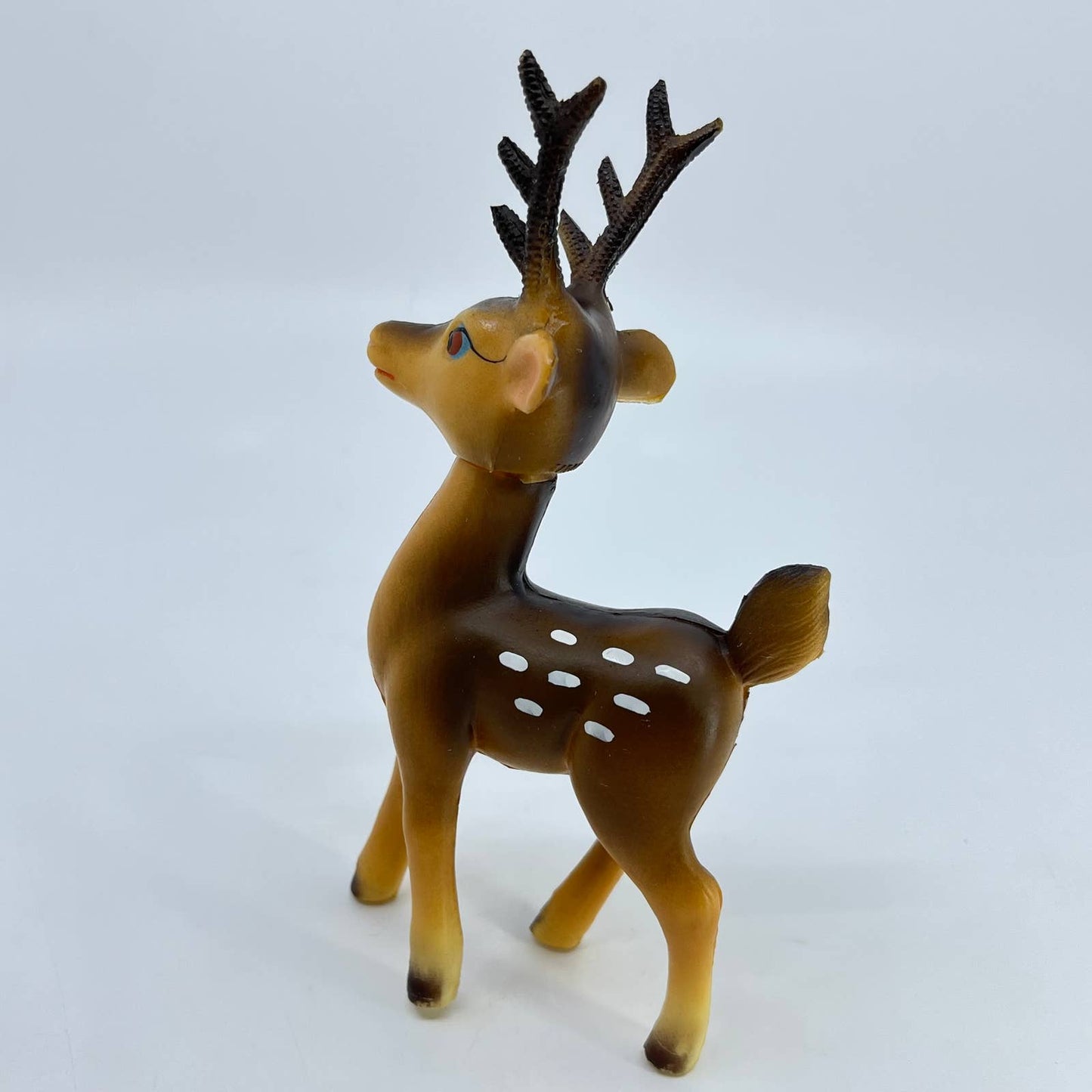 1960s Plastic Christmas Reindeer Figurine TE7