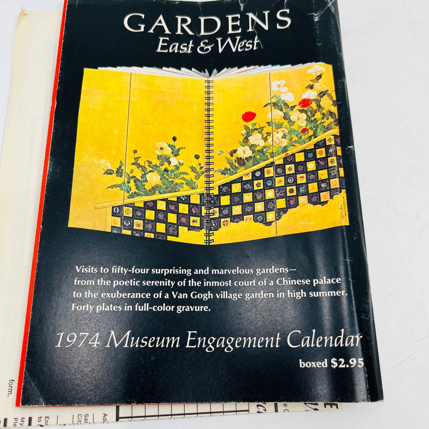 1974 Metropolitan Museum of Modern Art MOMA Christmas Catalog Cards & Gifts BA4