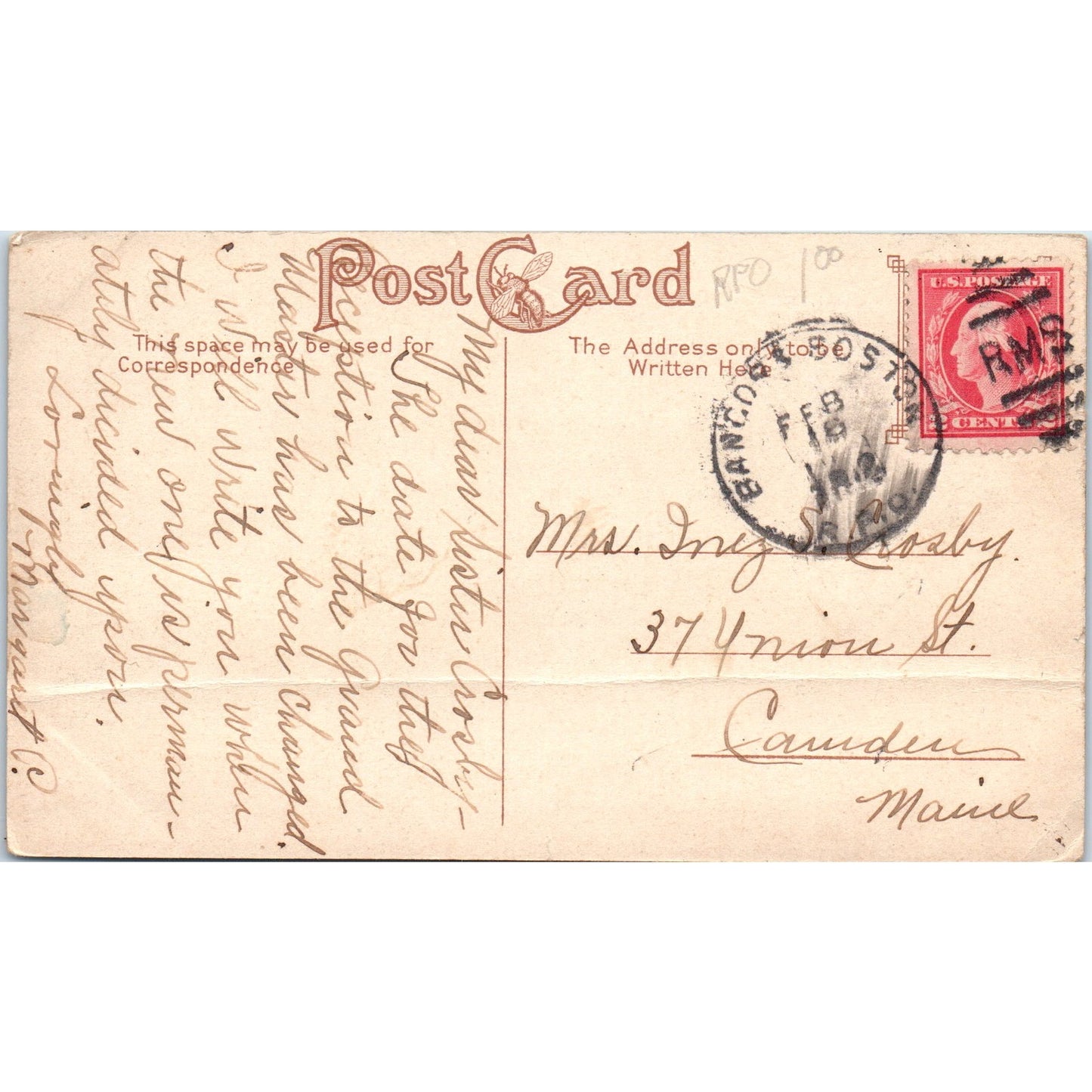 Knights Park Camden NJ c1910 Original Postcard P3-3