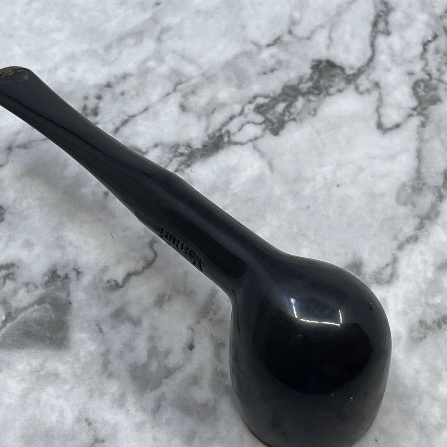 Vintage Black Billiard Venturi Estate Pipe TJ4-3