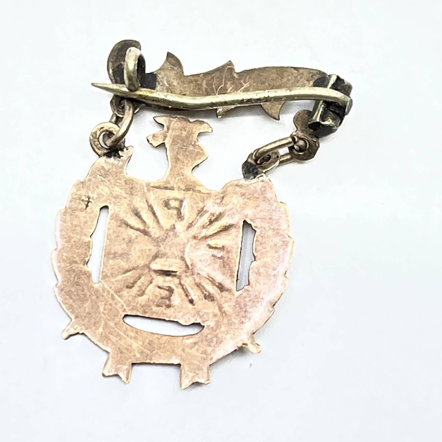 Vintage Knights of Pythias FPLE Pin Medallion SE1