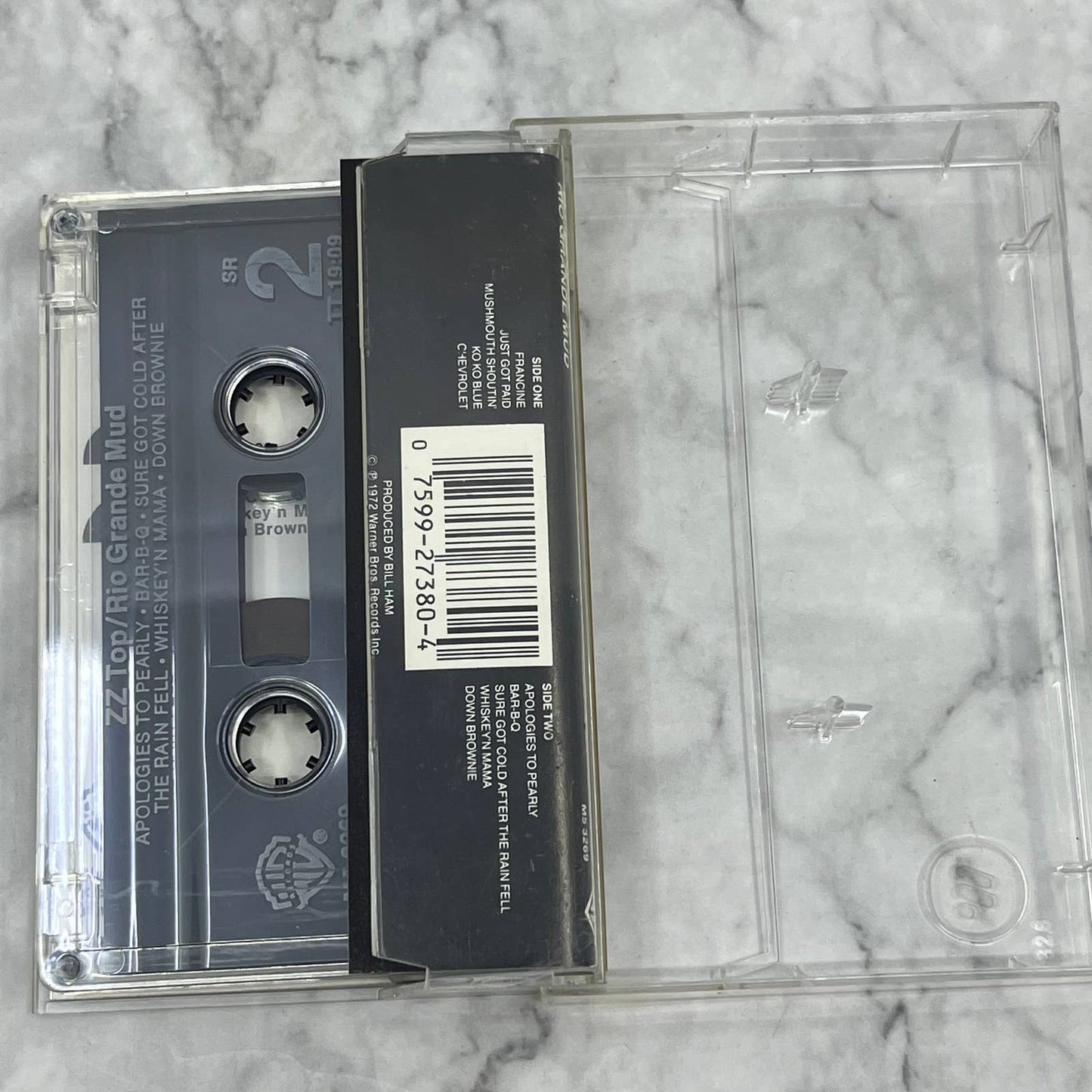 ZZ Top - Rio Grande Mud - Cassette Tape 1972 TI8-1