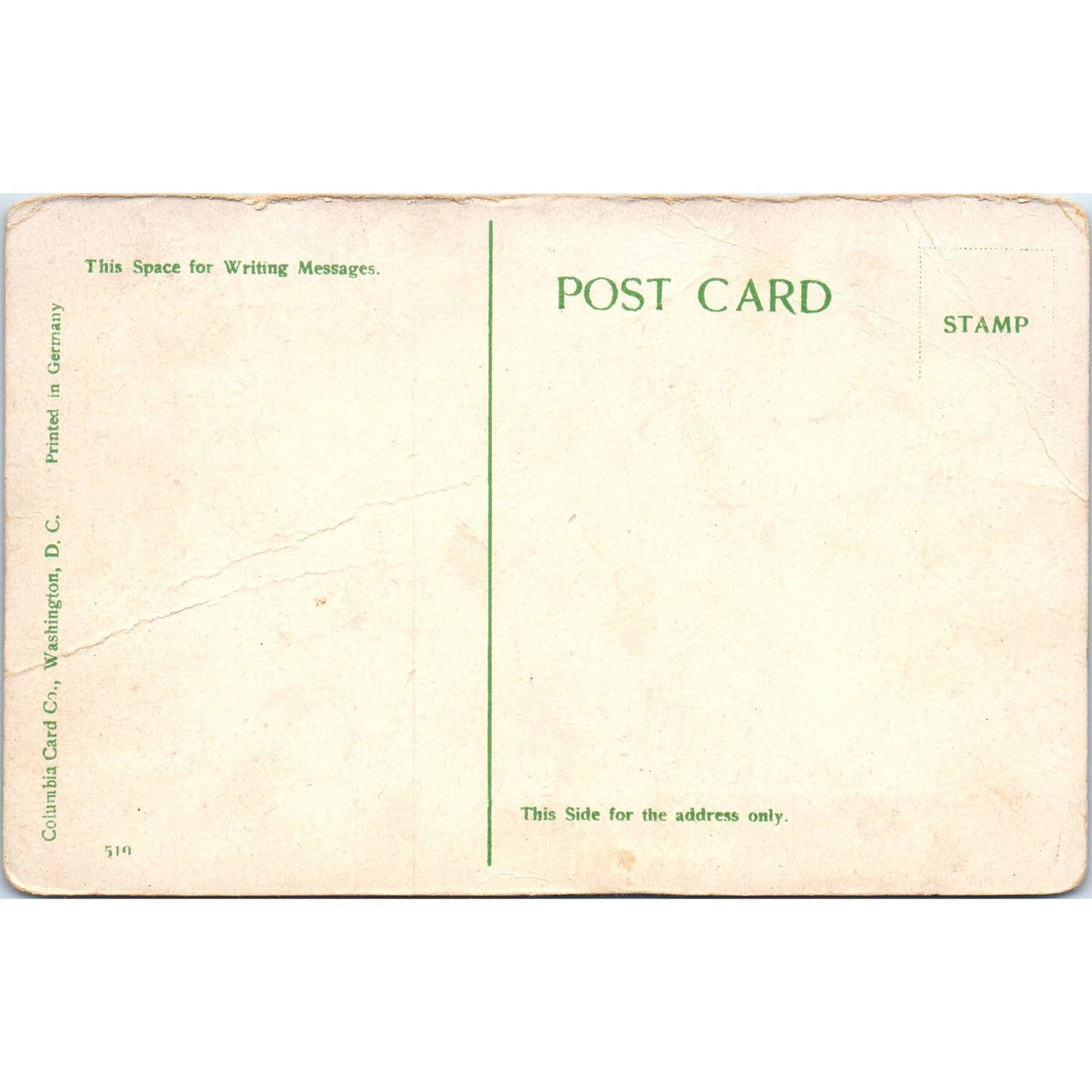 Pension Office Washington D.C. Original Postcard TK1-P2