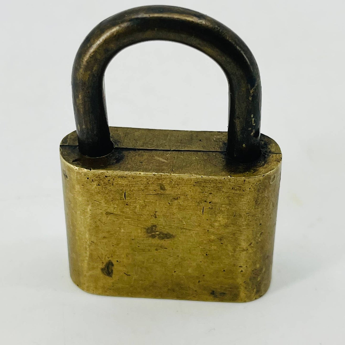 Vintage SAFE Brass Lock Padlock No Key SA8