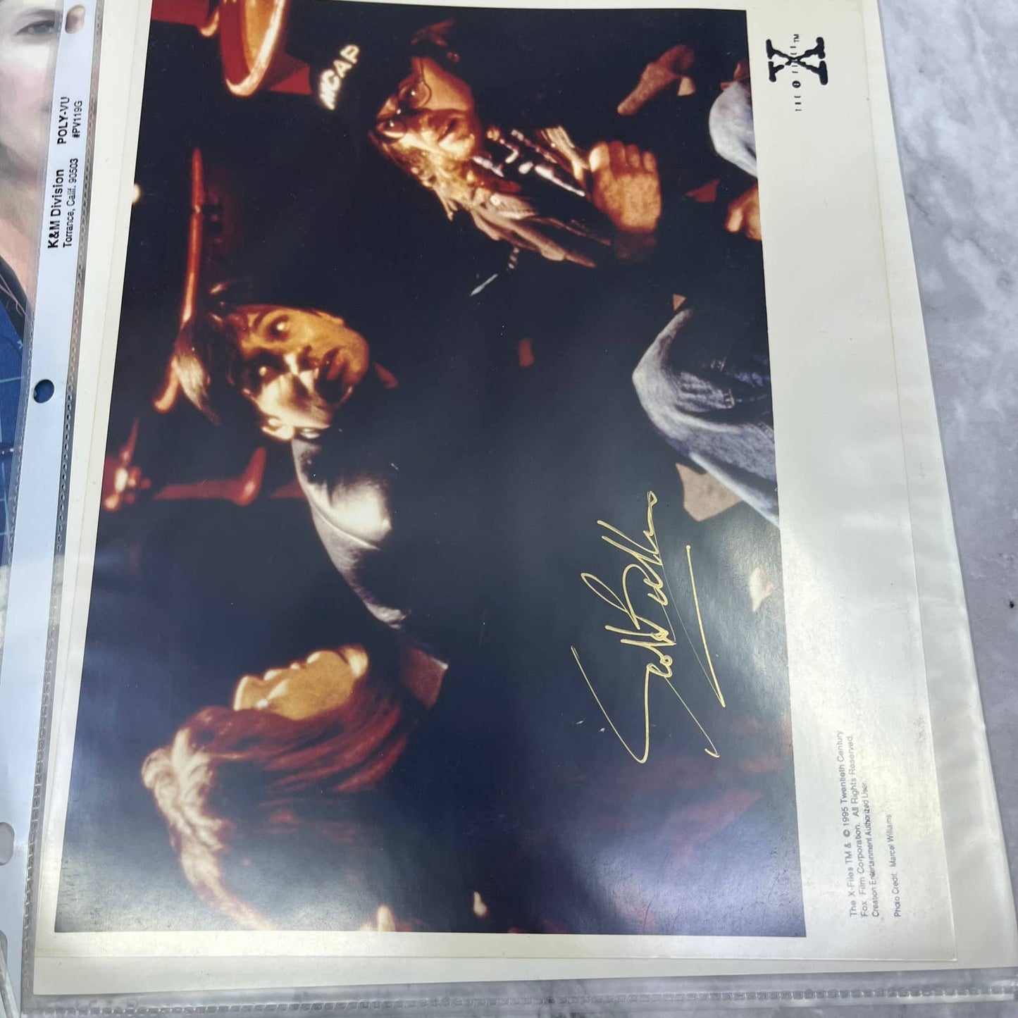 Huge Fan Collection of X-Files Photos and Autographs FL5