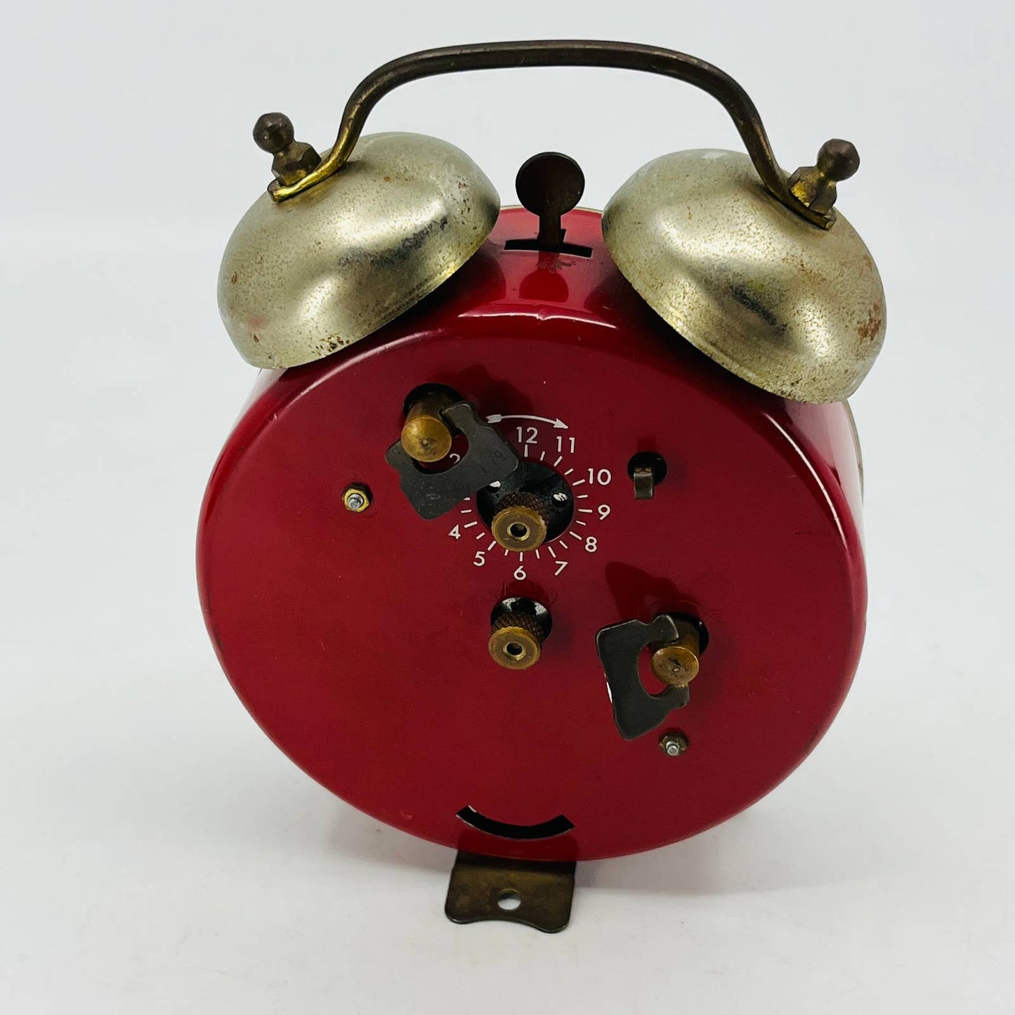 VINTAGE Harris Bank Hubert the Lion Promotional Alarm Clock WORKING TC8
