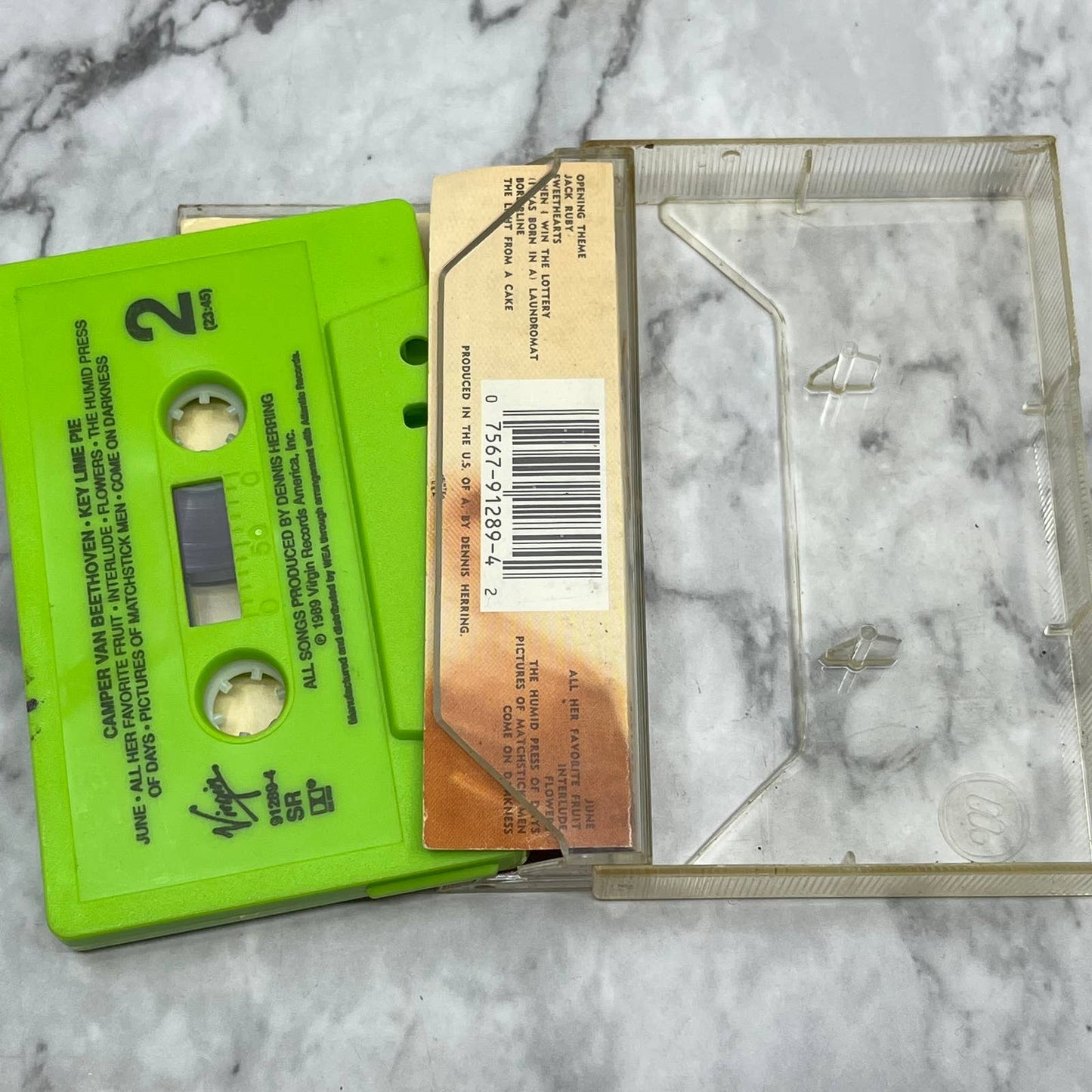 Camper Van Beethoven - Key Lime Pie - 1989 - Virgin - Cassette Tape TJ5-72