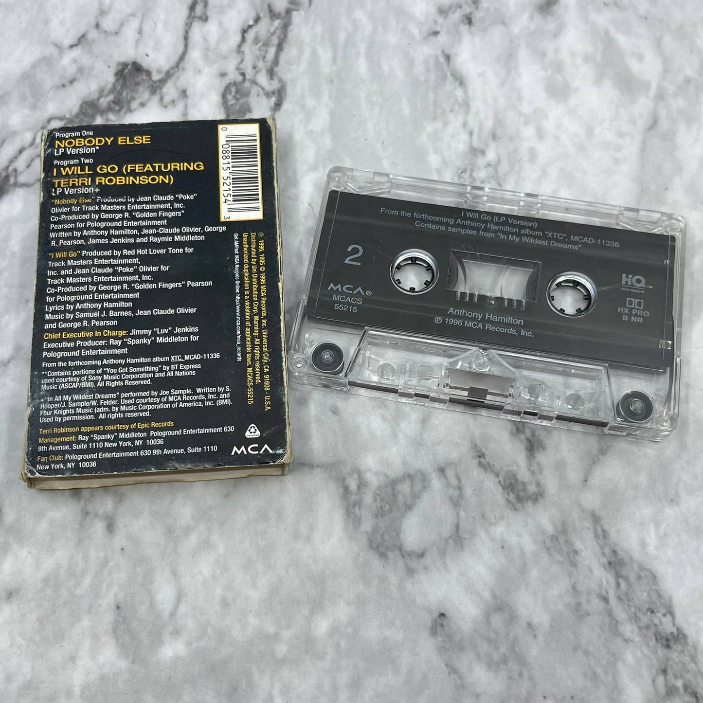 Anthony Hamilton - Nobody Else (Cassette Tape) Single TJ4