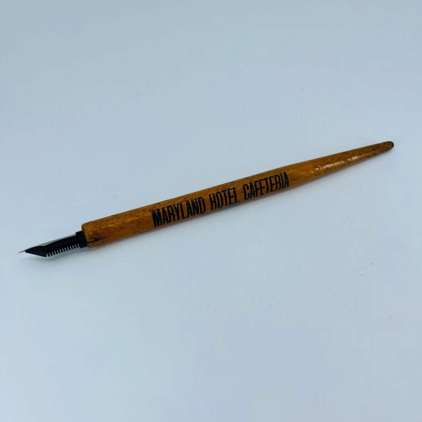 VTG Fountain Dip Pen Wood Maryland Hotel Cafeteria MO Esterbrook 2550 Nib SB3