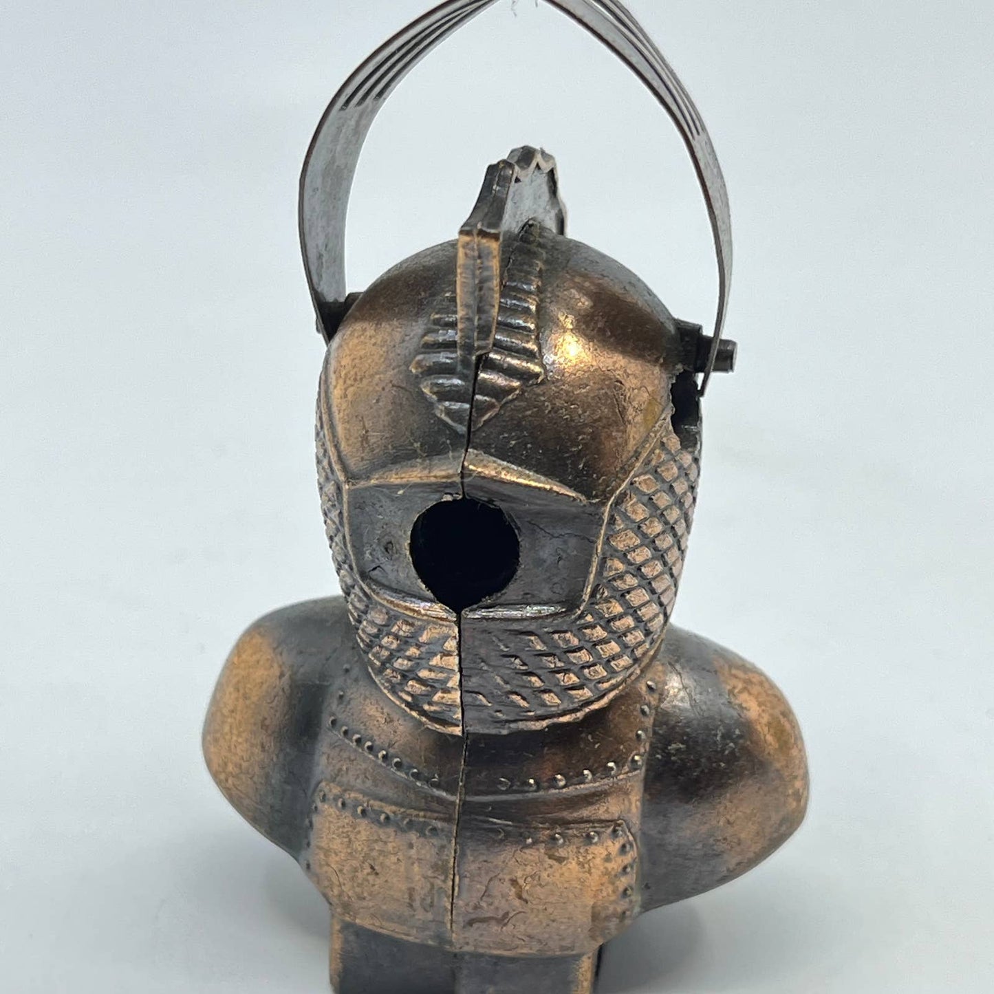 1970s Knight Armor Die Cast Pencil Sharpener w Box Dollhouse Miniature TF6