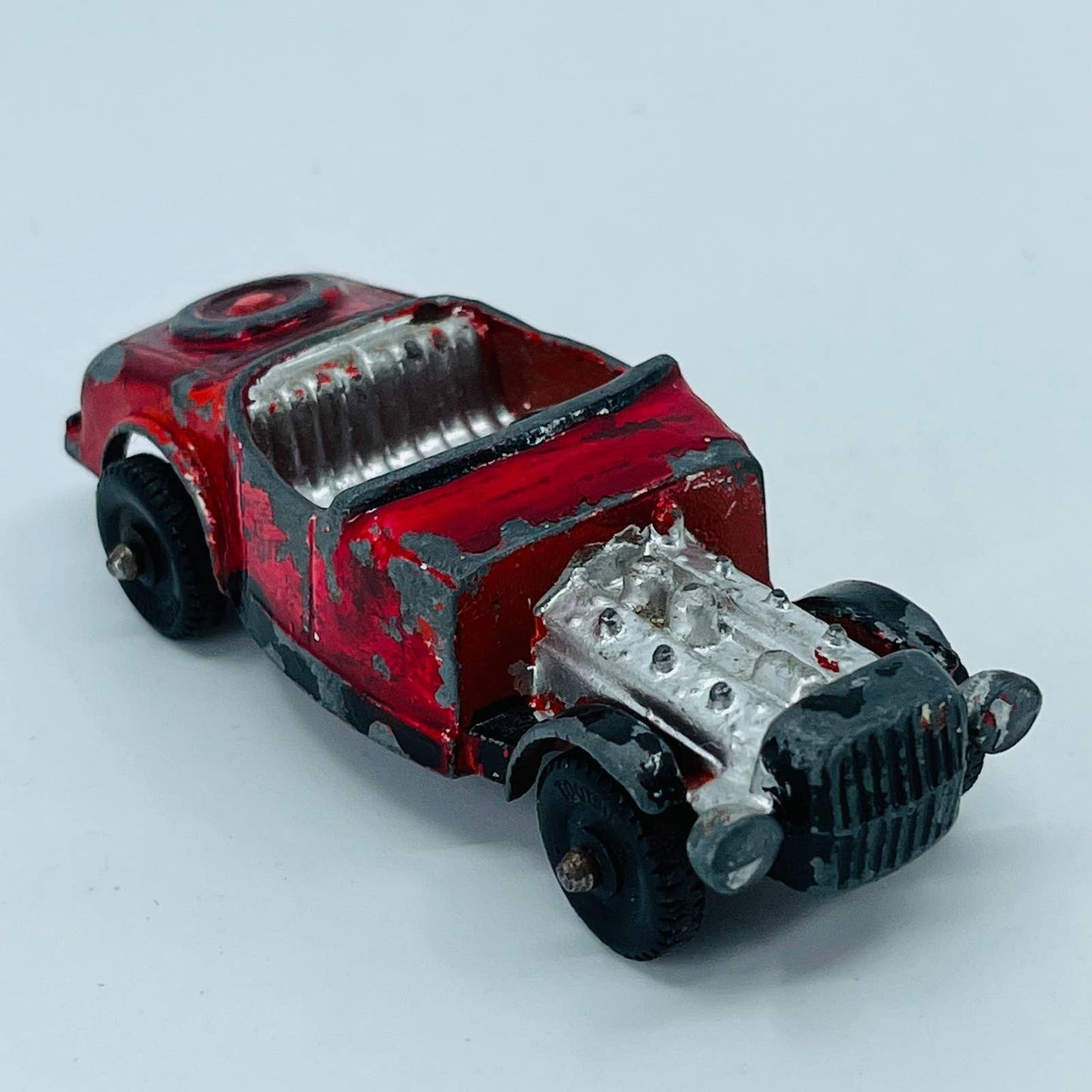 Vintage Die cast Tootsie Toy Model "B" Stamped Metal Car 3” Chicago USA SA3