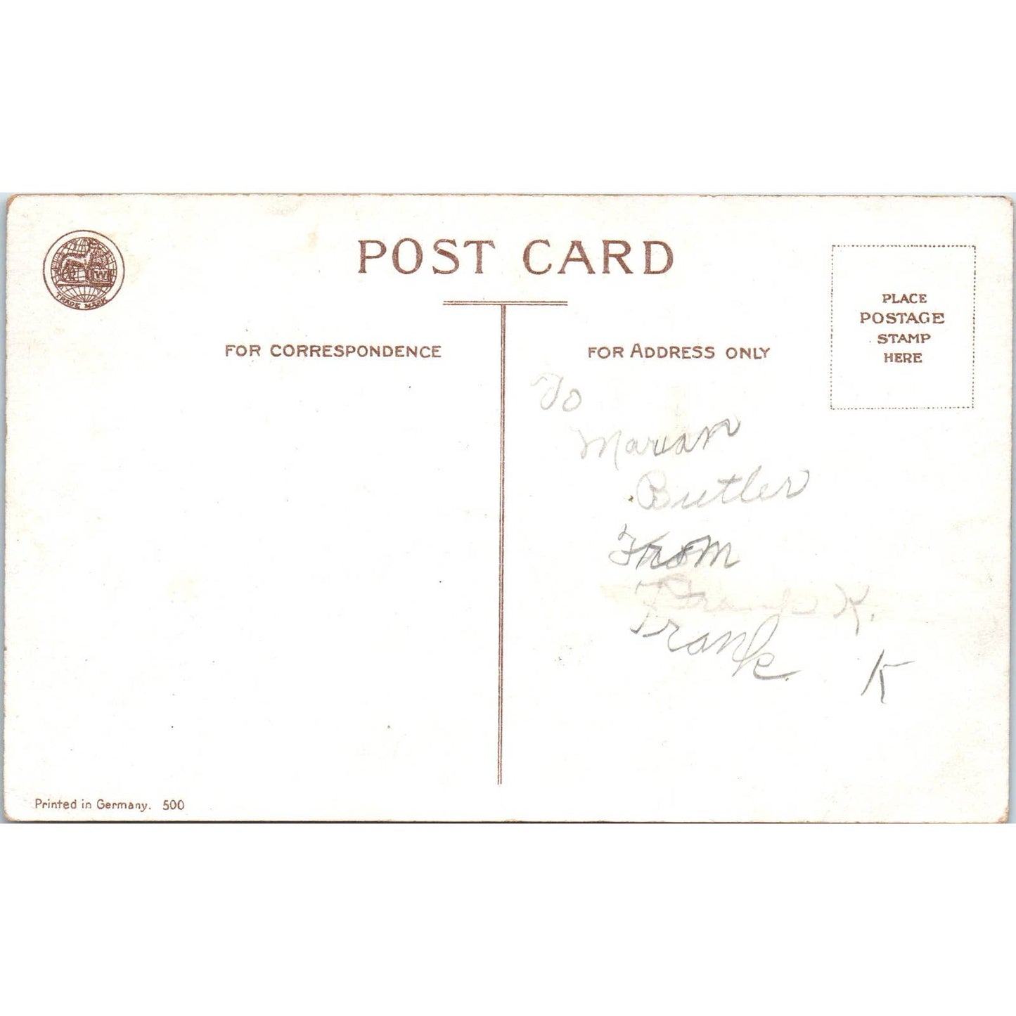 Ellen Clapsaddle Valentines Boy and Girl c1910 Original Postcard TK1-26