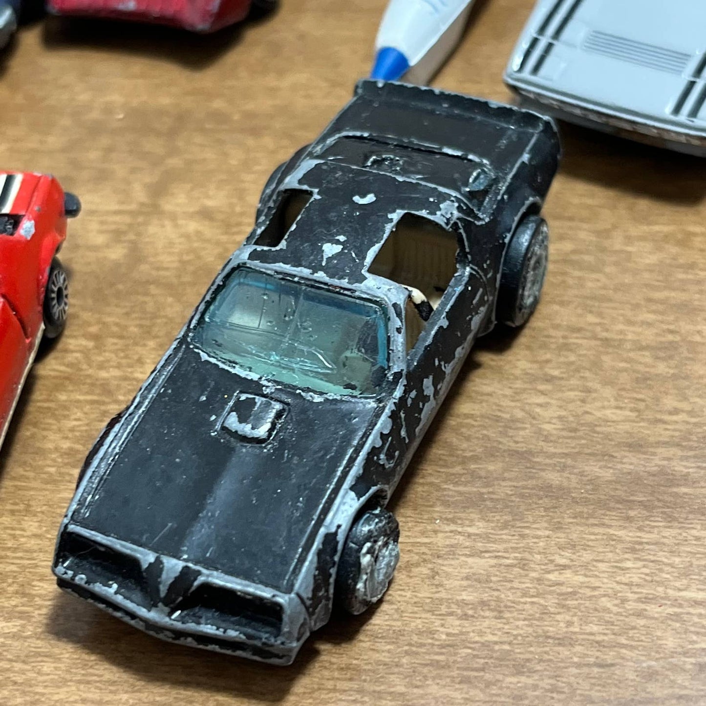 70s-80s Matchbox Hot Wheels Die cast Car Trans Am Fiat Porsche GT Lot of 10 TB8