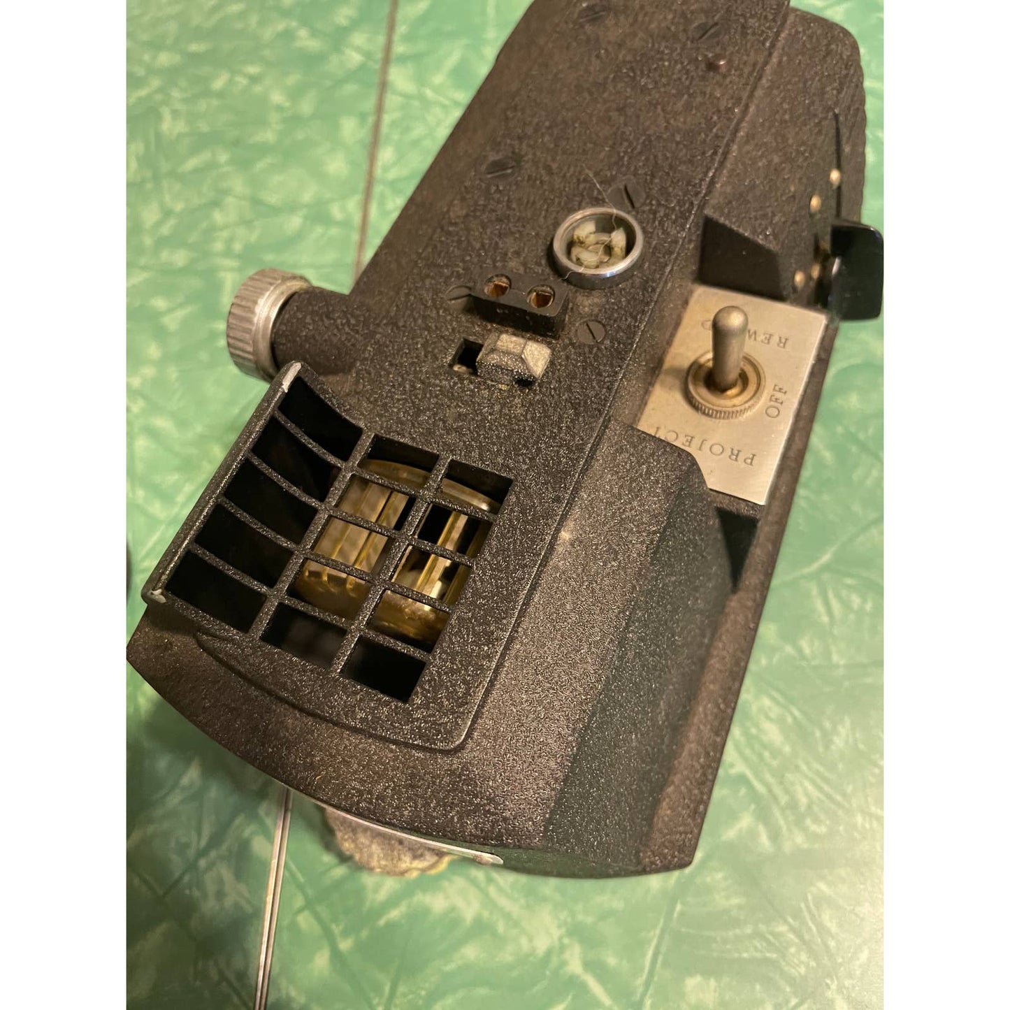 Vintage 1950s Wittnauer Zoom Cine-Twin Film Projector and Camera with Film