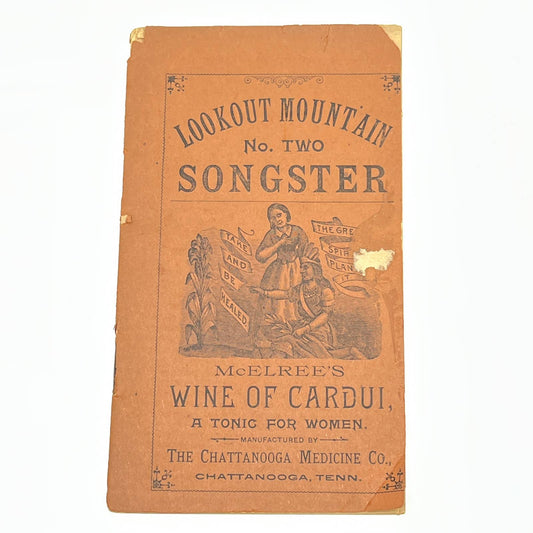 1880s Chattanooga Medicine Lookout Mountain #2 Songster Quakery Booklet AC3