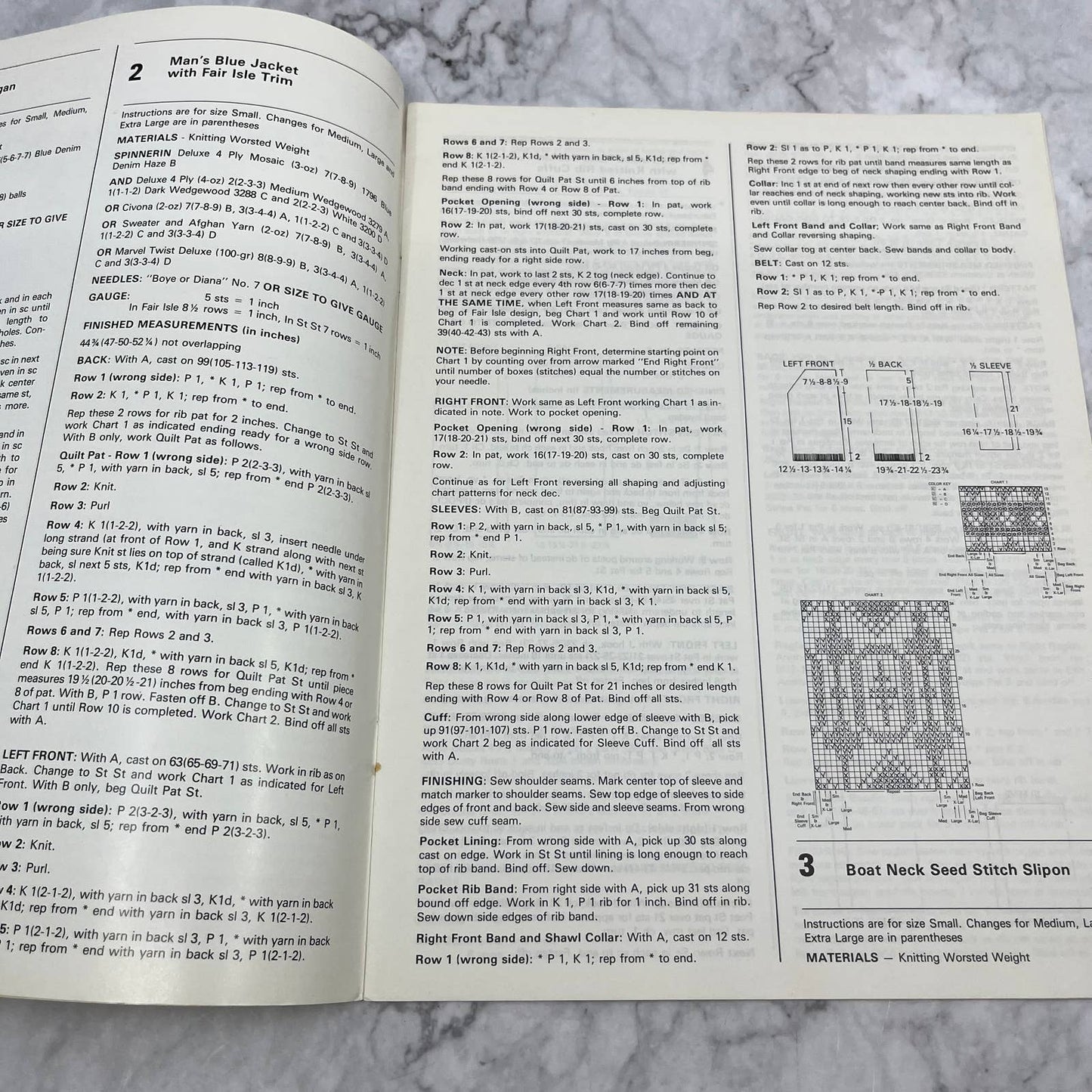 1978 Spinnerin Yarn: SPINNOVATIONS Crochet Booklet #17 Sweaters 18 Designs TJ3