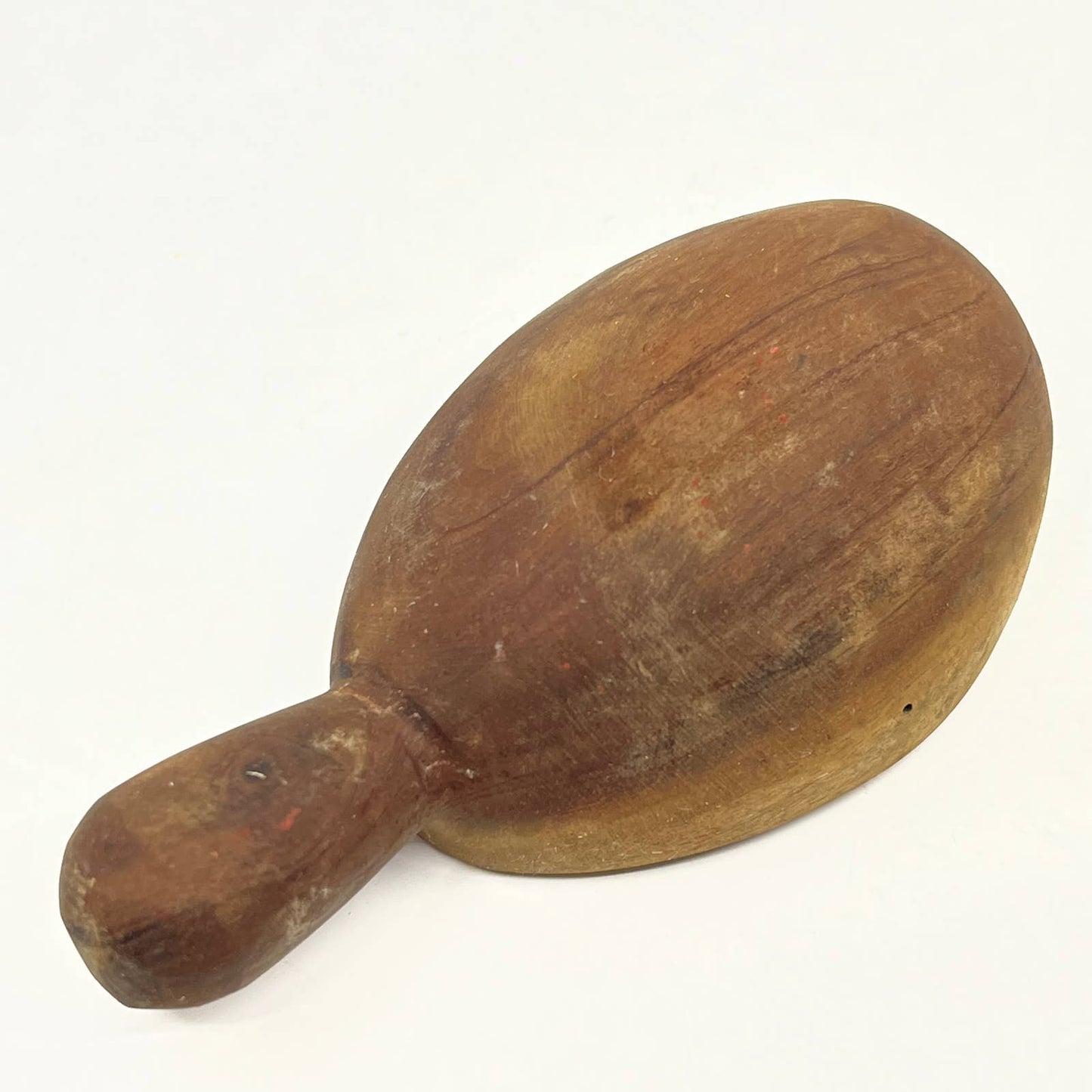 Vintage Primitive Wooden Hand Carved Scoop Flour Coffee Sugar 6” TF5