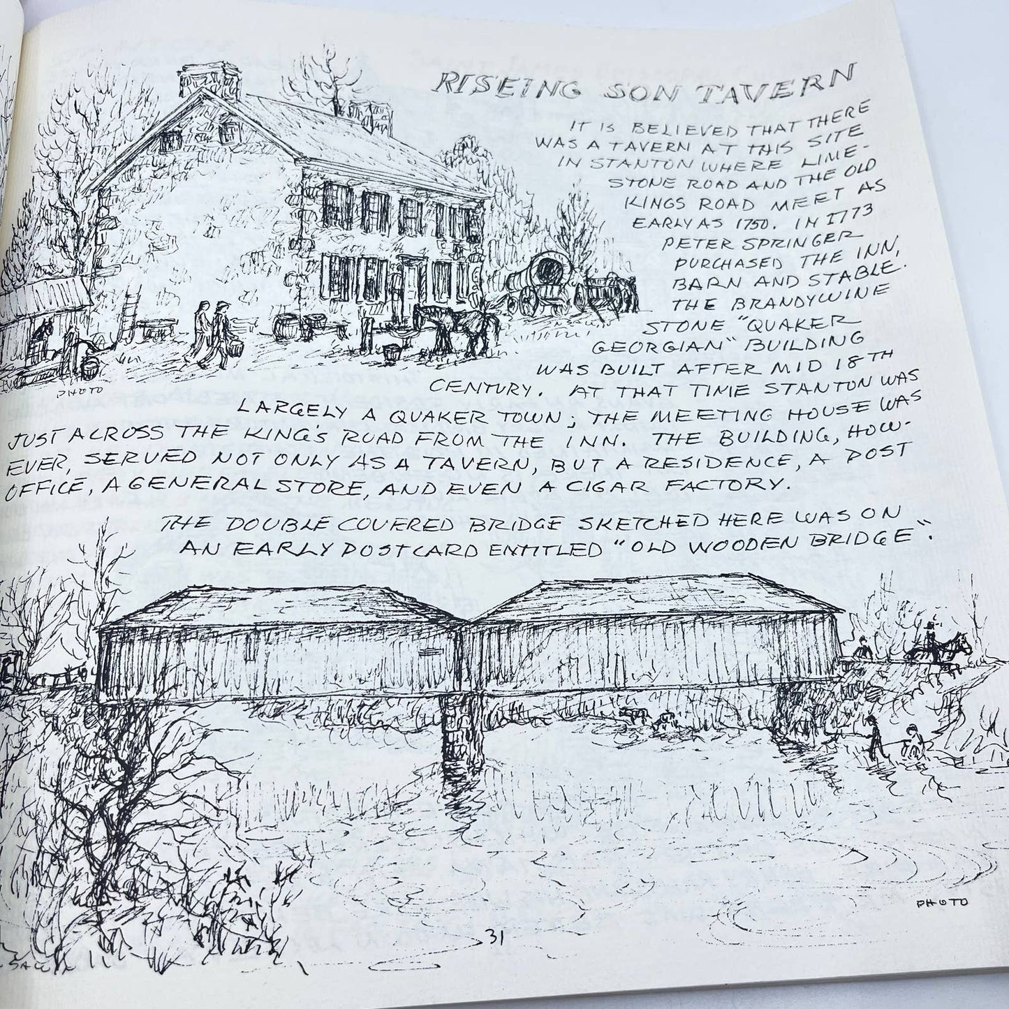 The Oulde Kings Road Book by Nancy Churchman Sawin Delaware Elsmere Newport TF9