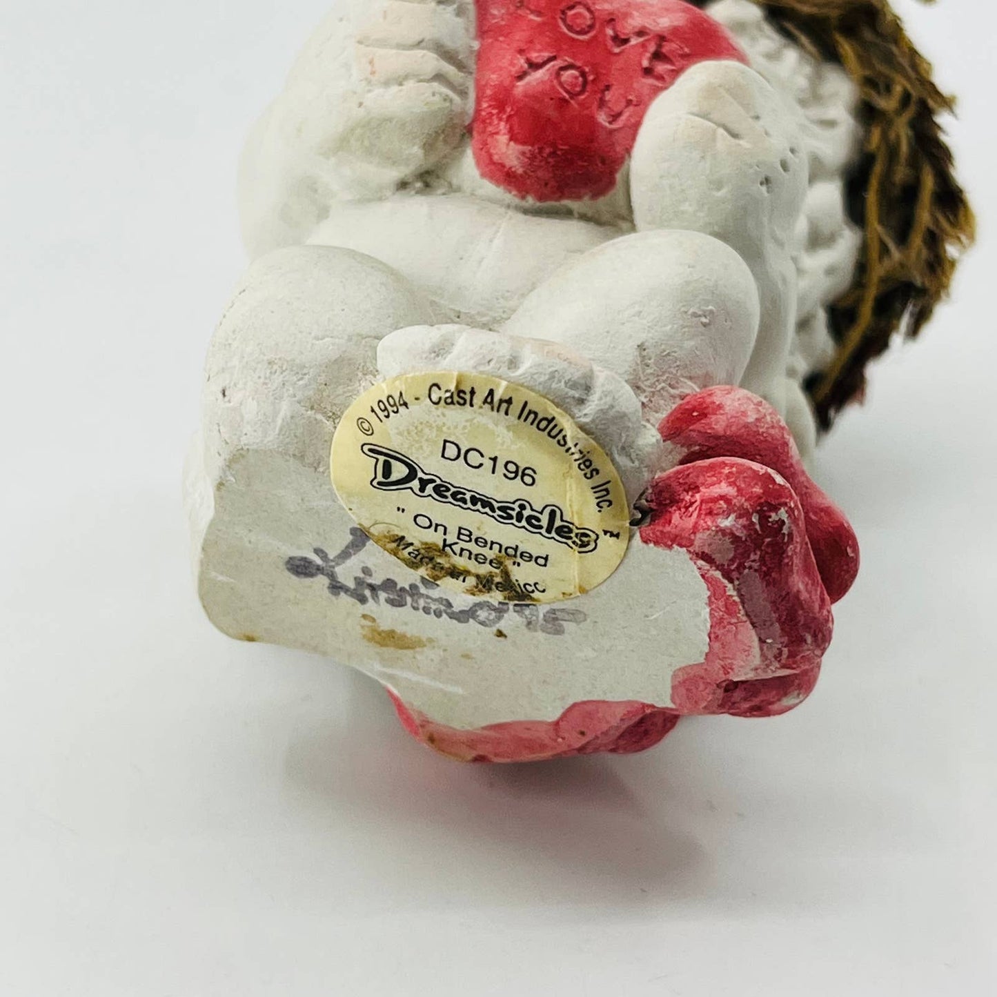 Vintage 2.5" Dreamsicles Figurine DC196 On Bended Knee 1994 Kristin TD2