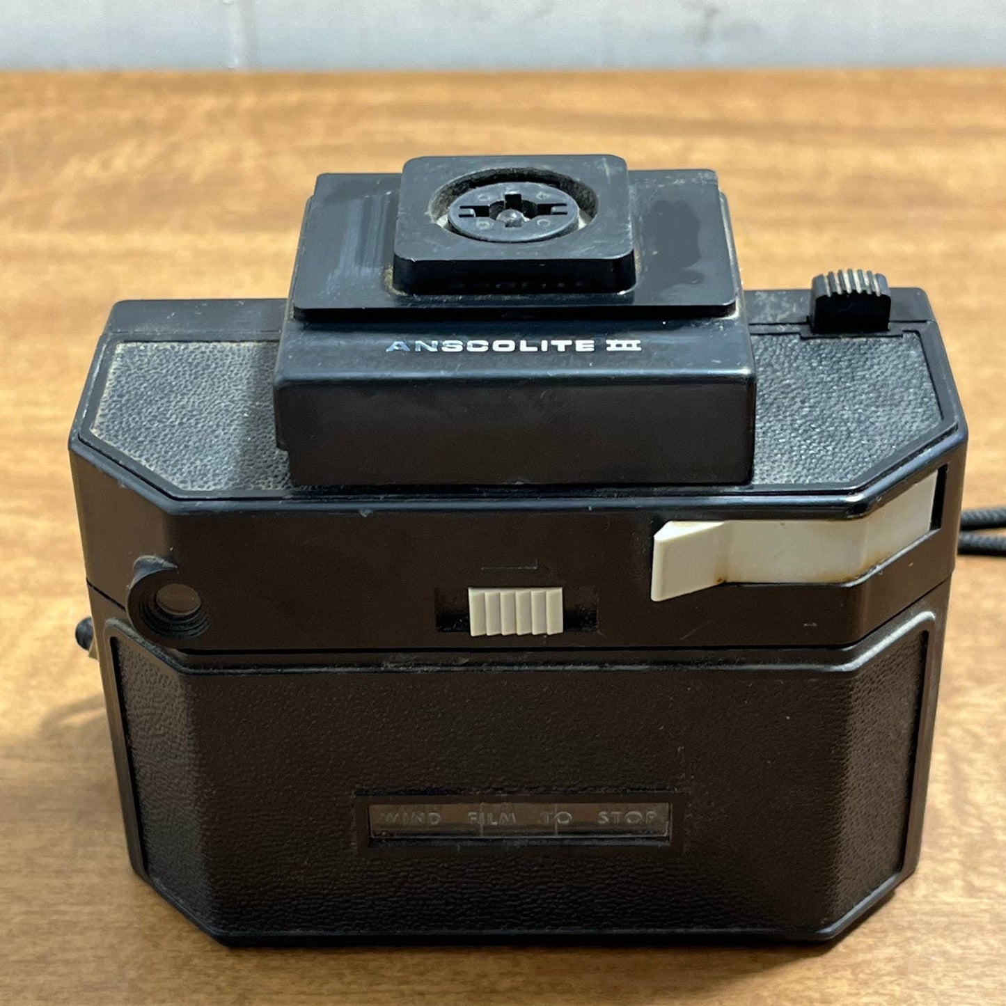 1960s GAF Anscomatic Cadet Point & Shoot Compact Film Camera w Anscolite III TD4
