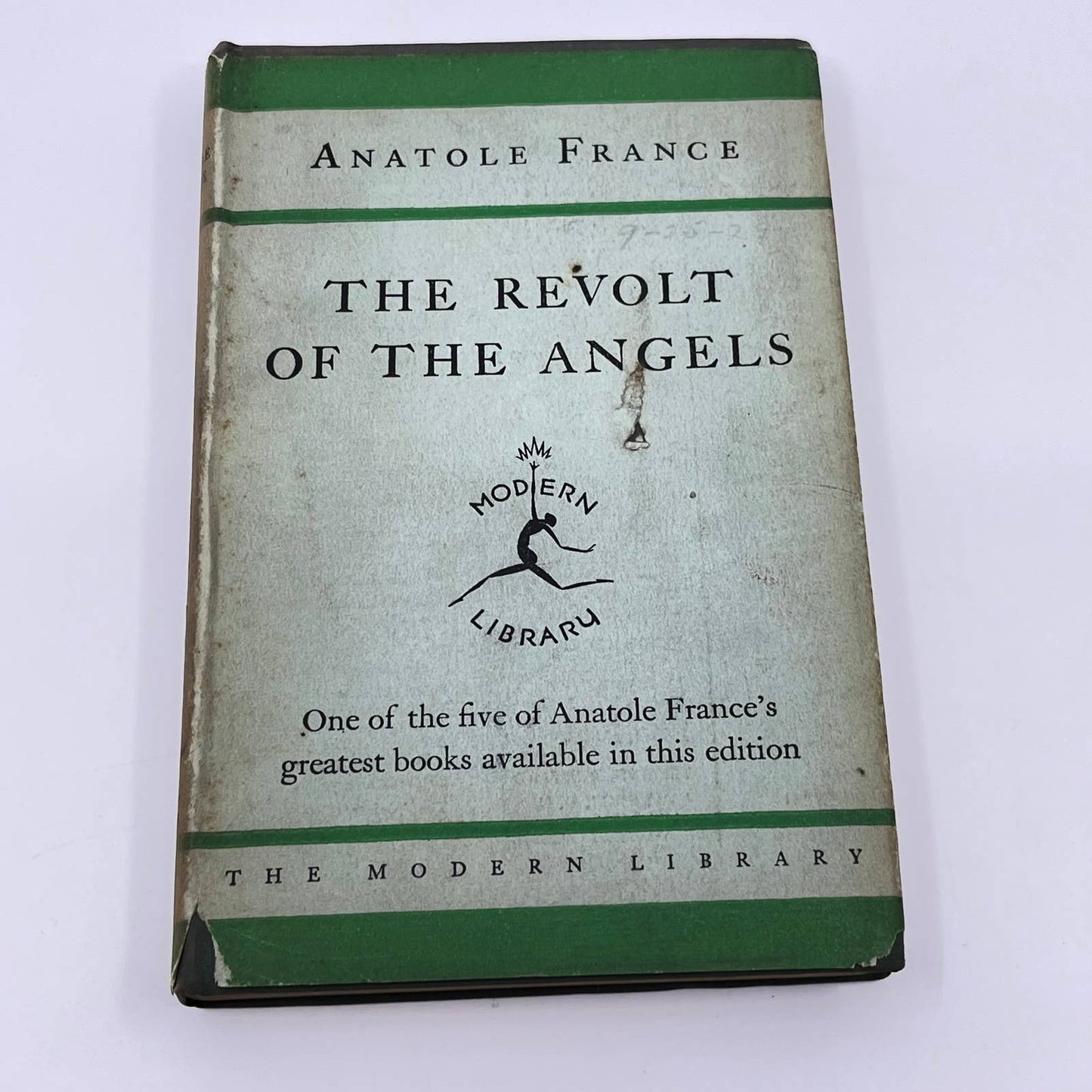 1928 The Revolt of the Angels Anatole France First Modern Library Edition TF2